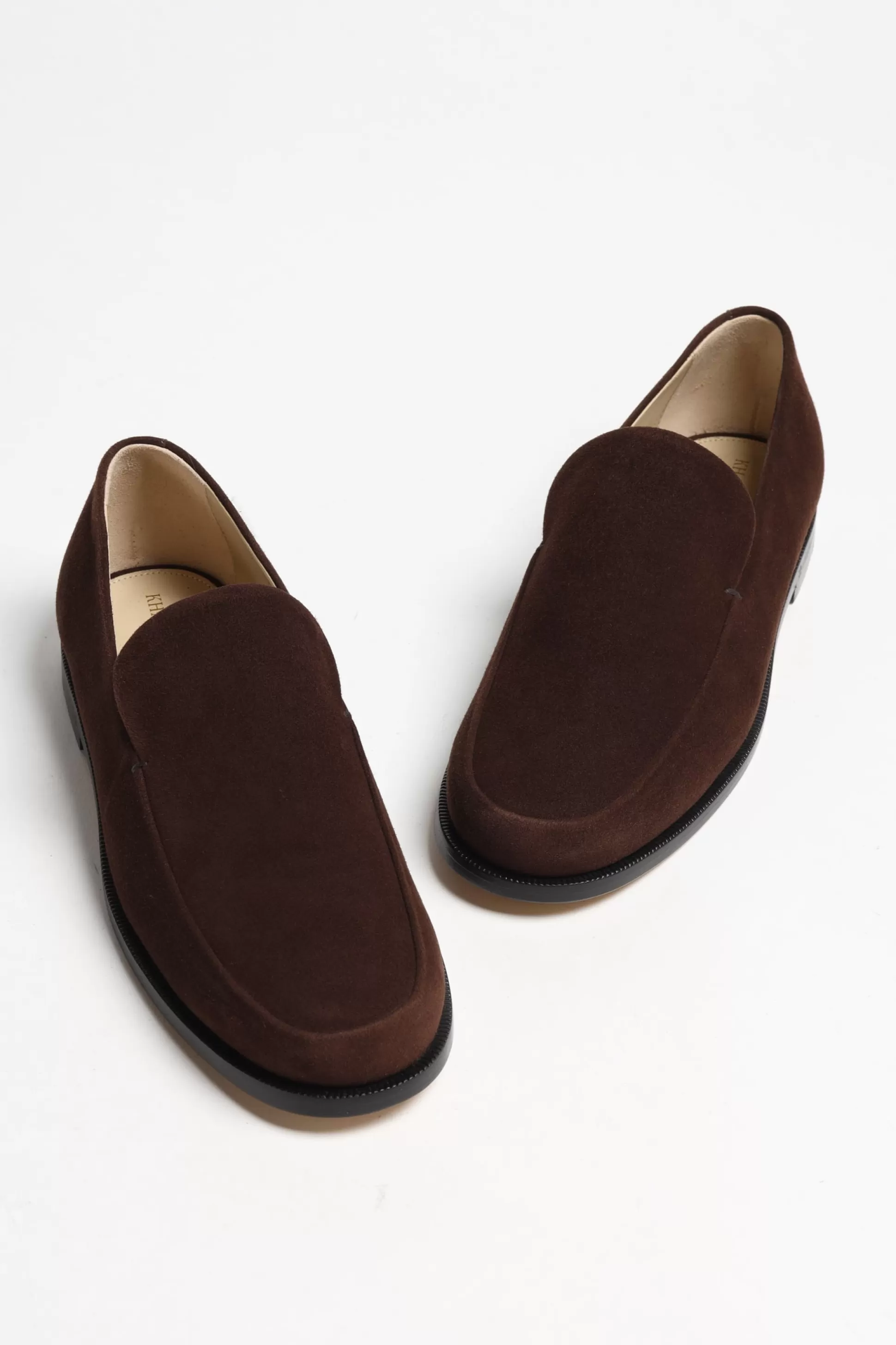 Khaite Loafers & Mules^Loafer Alessio En Daim Cafe