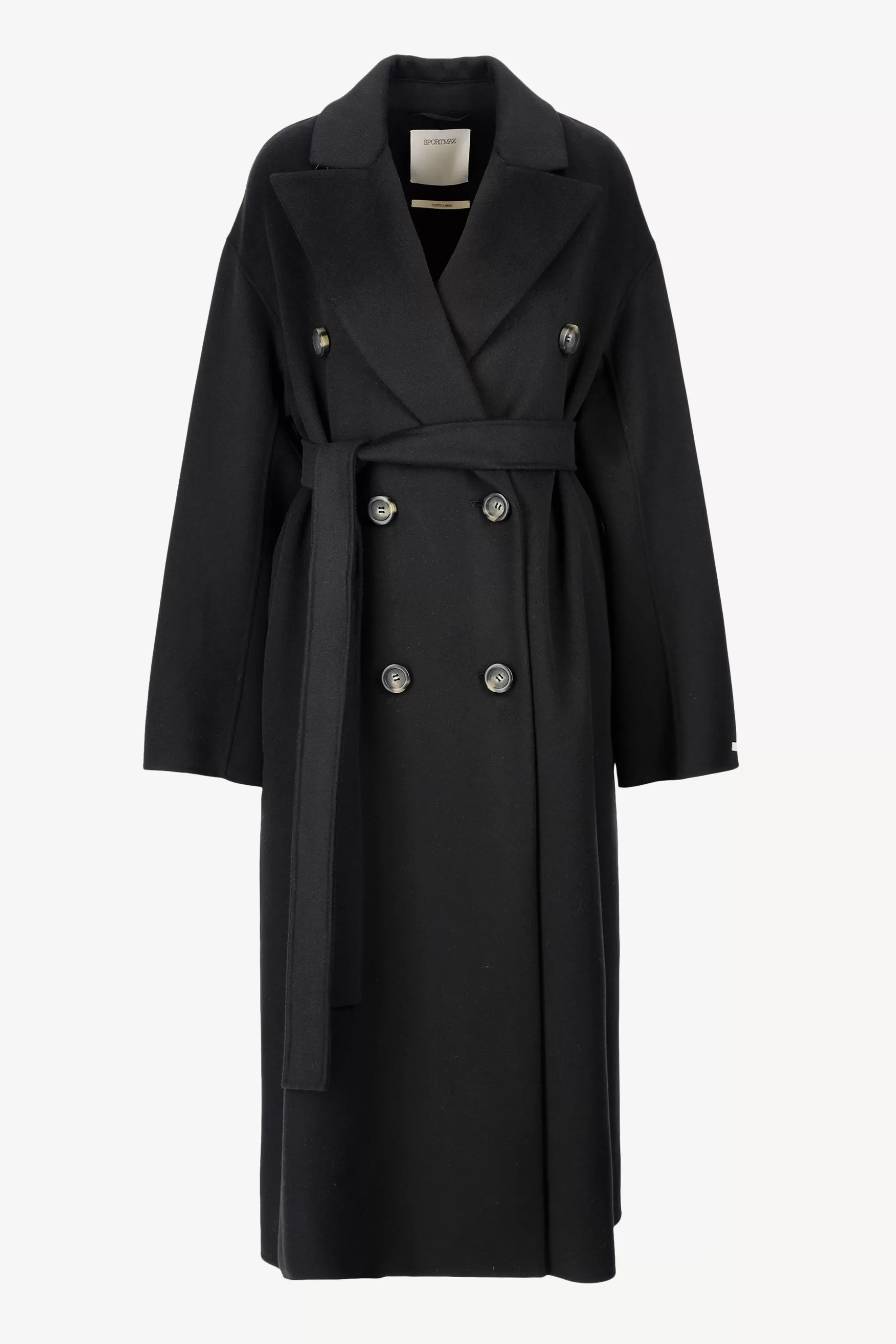 Sportmax Manteaux^Manteau Draghi En Noir