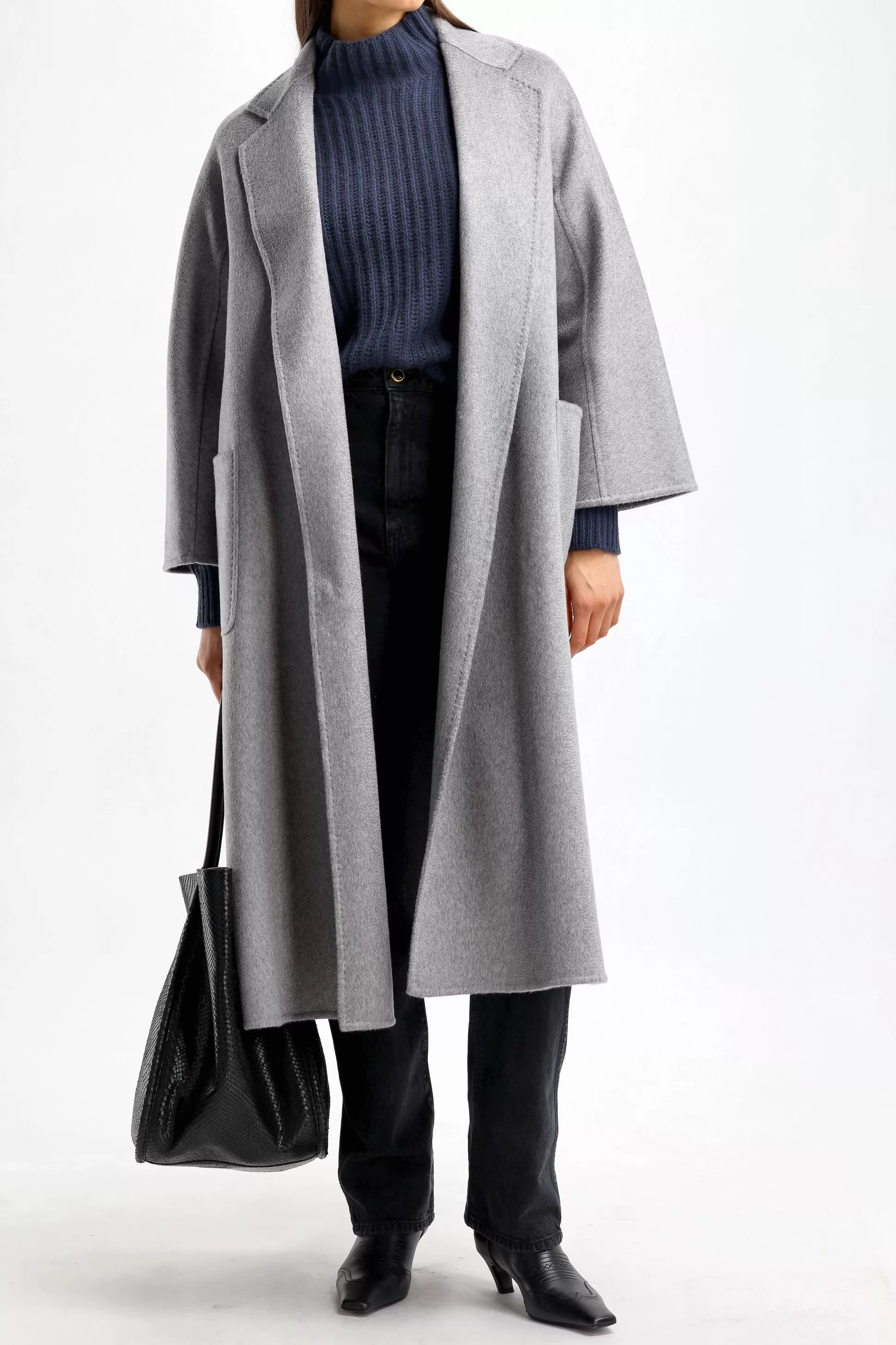 Max Mara Manteaux^Manteau Ludmilla En Gris Clair