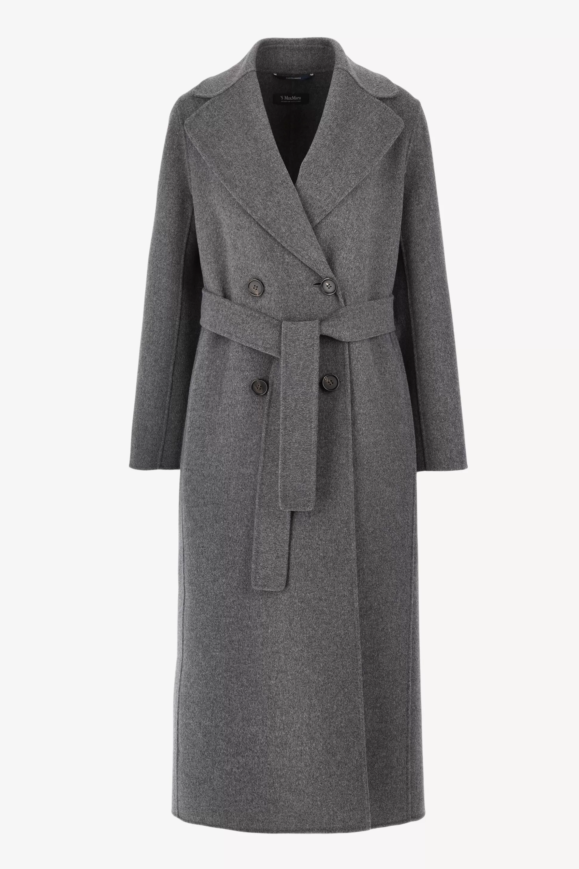 S Max Mara Manteaux^Manteau Paride En Gris Moyen