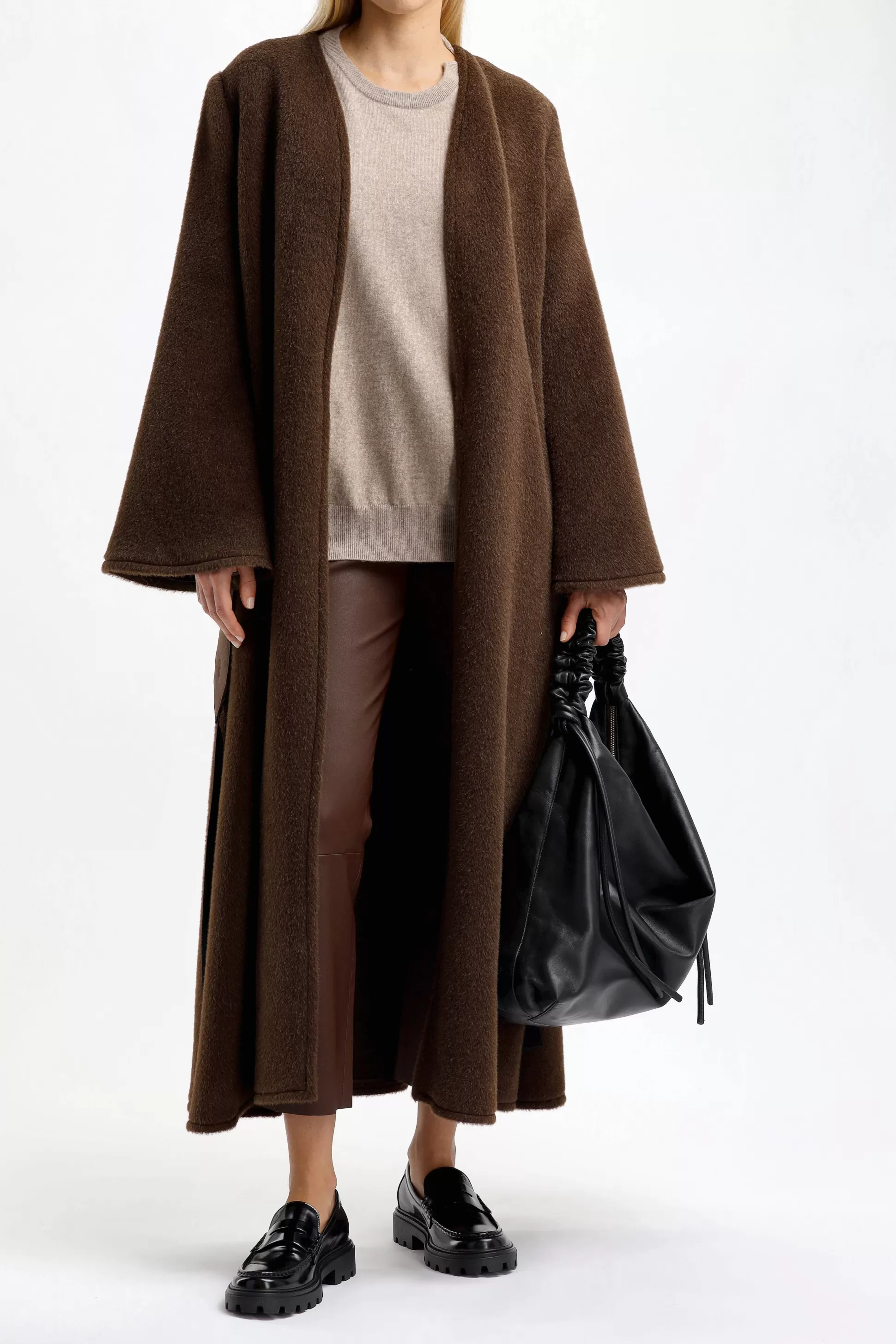 by Malene Birger Manteaux^Manteau Ponzana En Marron