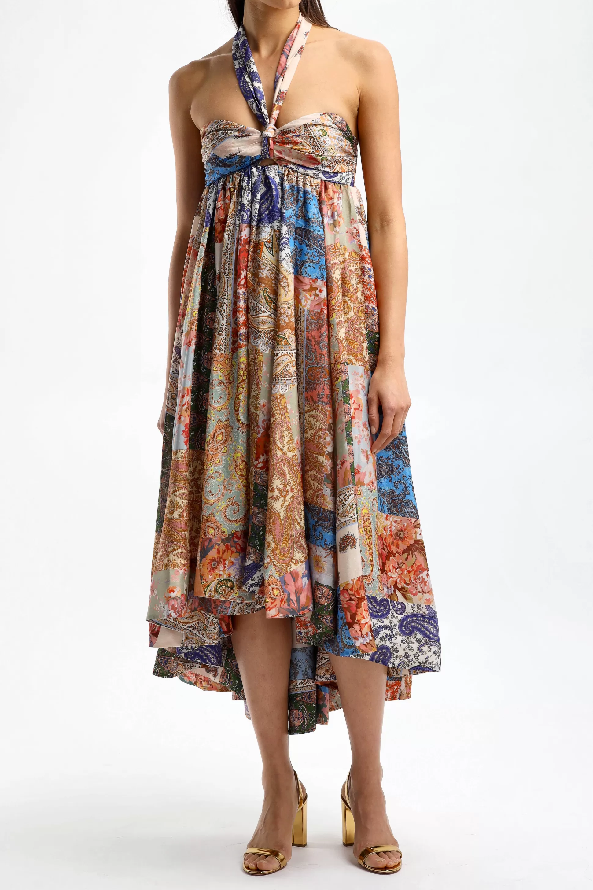 Zimmermann Robes^Maxi Robe En Patch Paisley