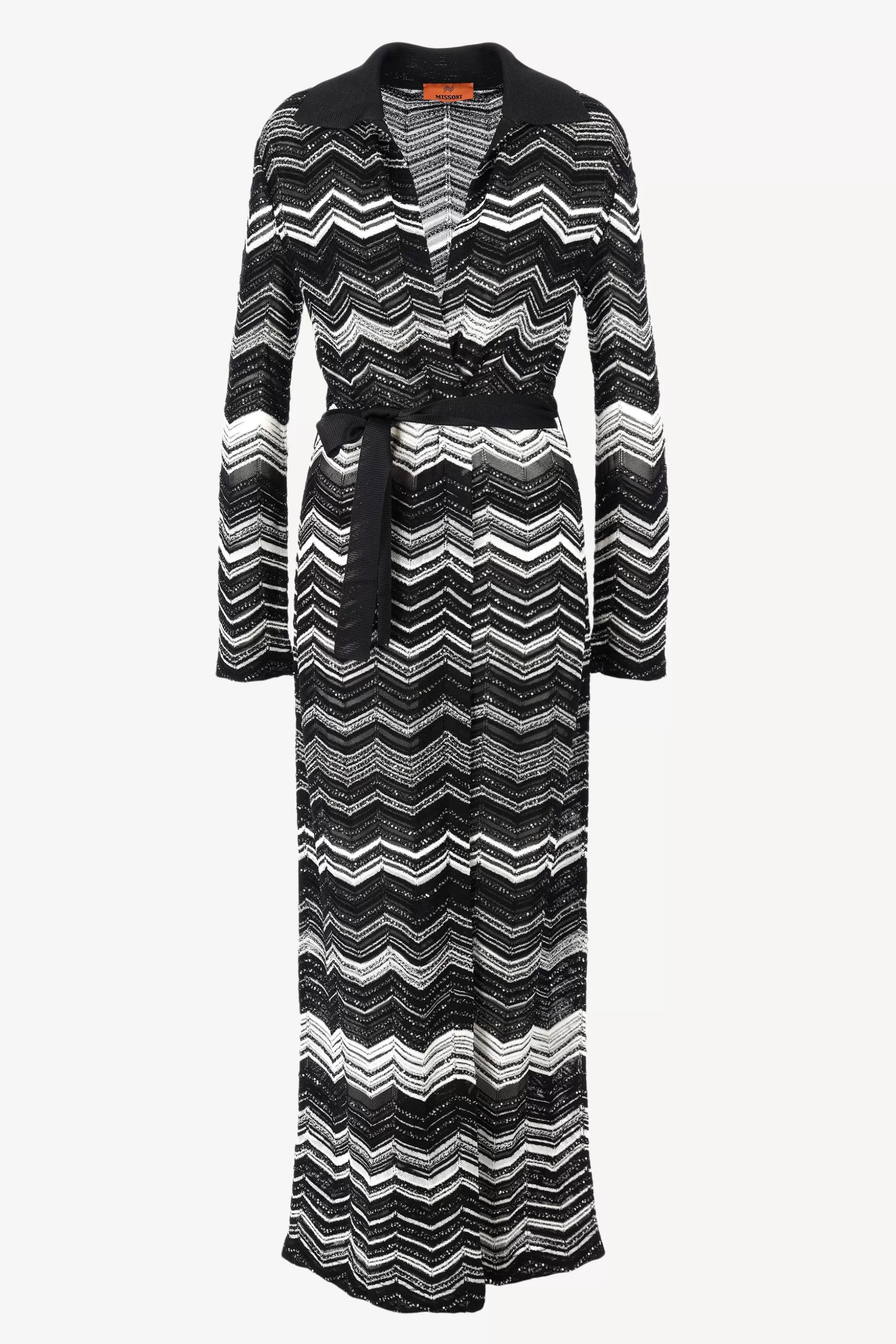 Missoni Vestes En Maille & Ponchos^Maxicardigan En Noir Et Blanc