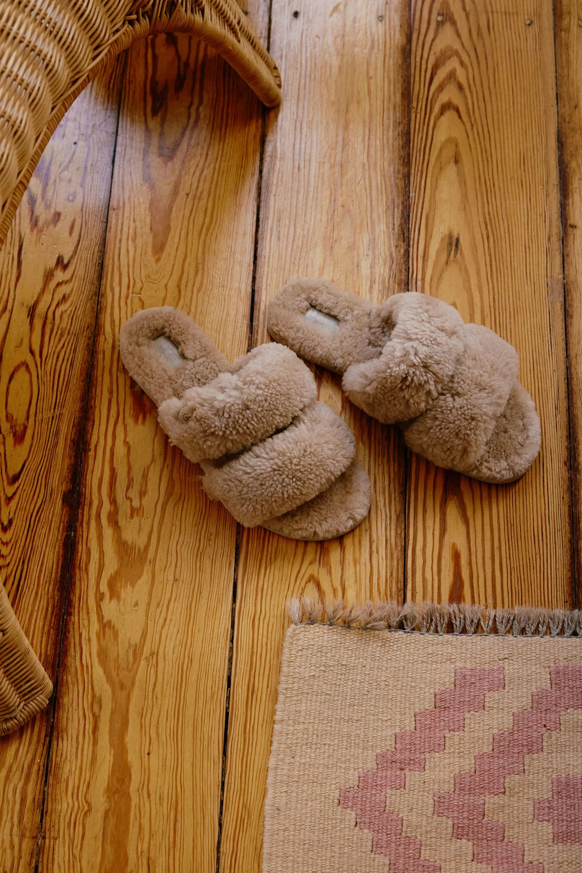 Ugg Mocassins & Sandales^Mocassins Curly Scuffetta En Sable