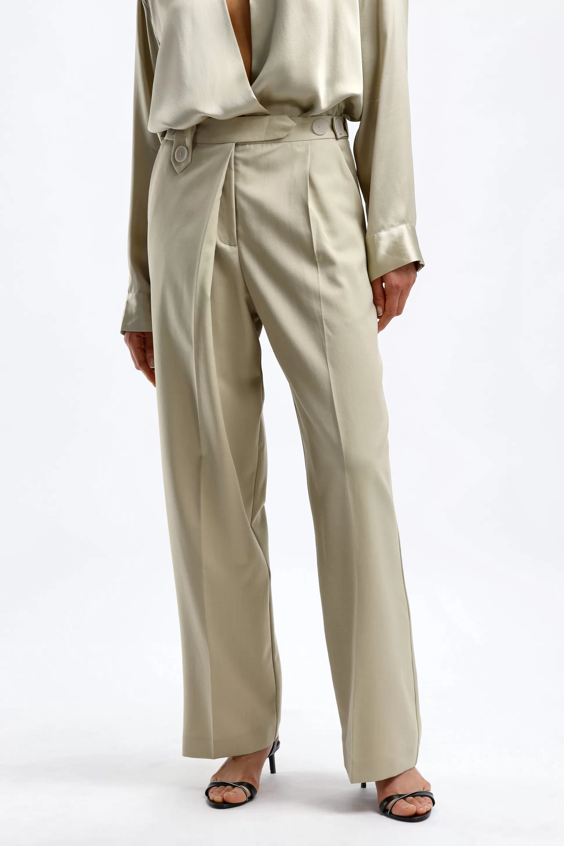 Christopher Esber Pantalons & Jumpsuits^Pantalon Bermuda En Putty