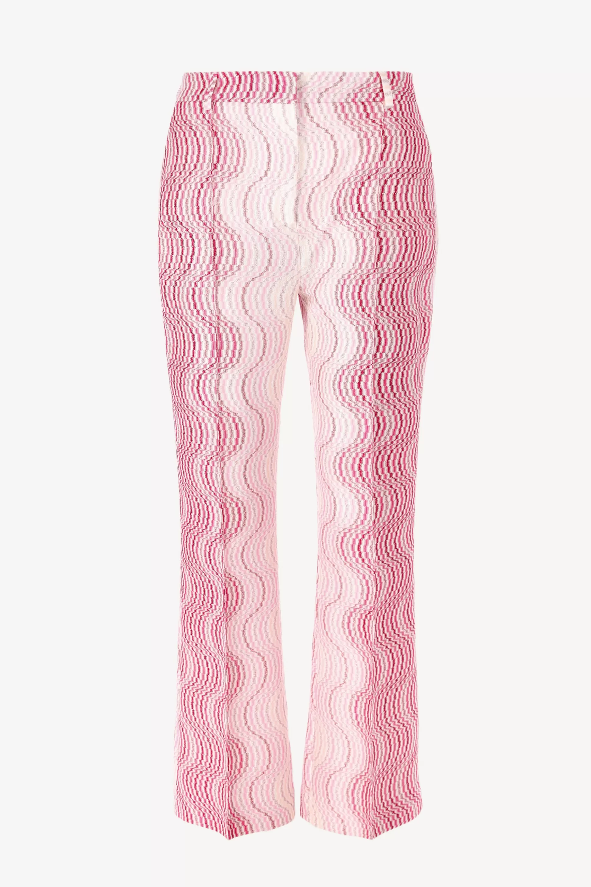 Missoni Pantalons & Jumpsuits^Pantalon Bootcut Blanc/Rose