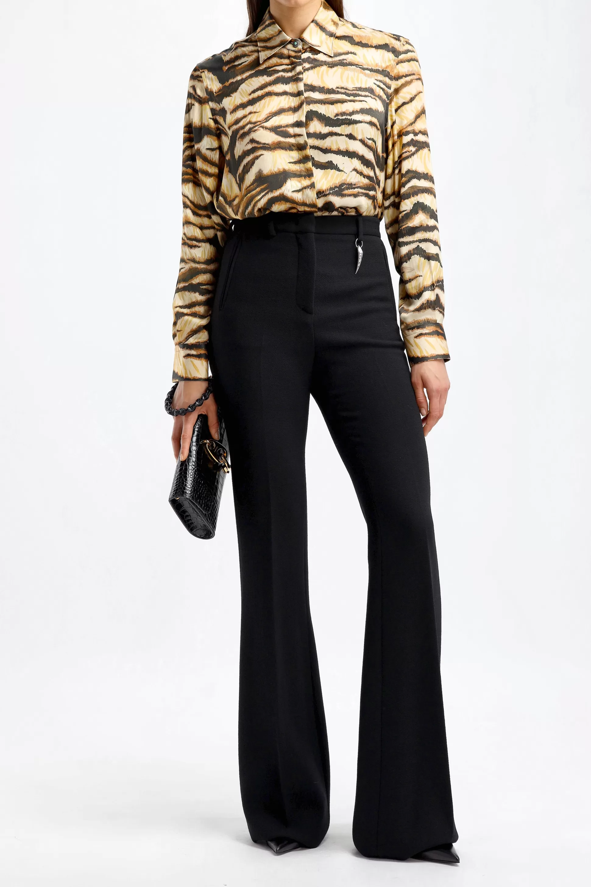 Roberto Cavalli Pantalons & Jumpsuits^Pantalon Bootcut Noir