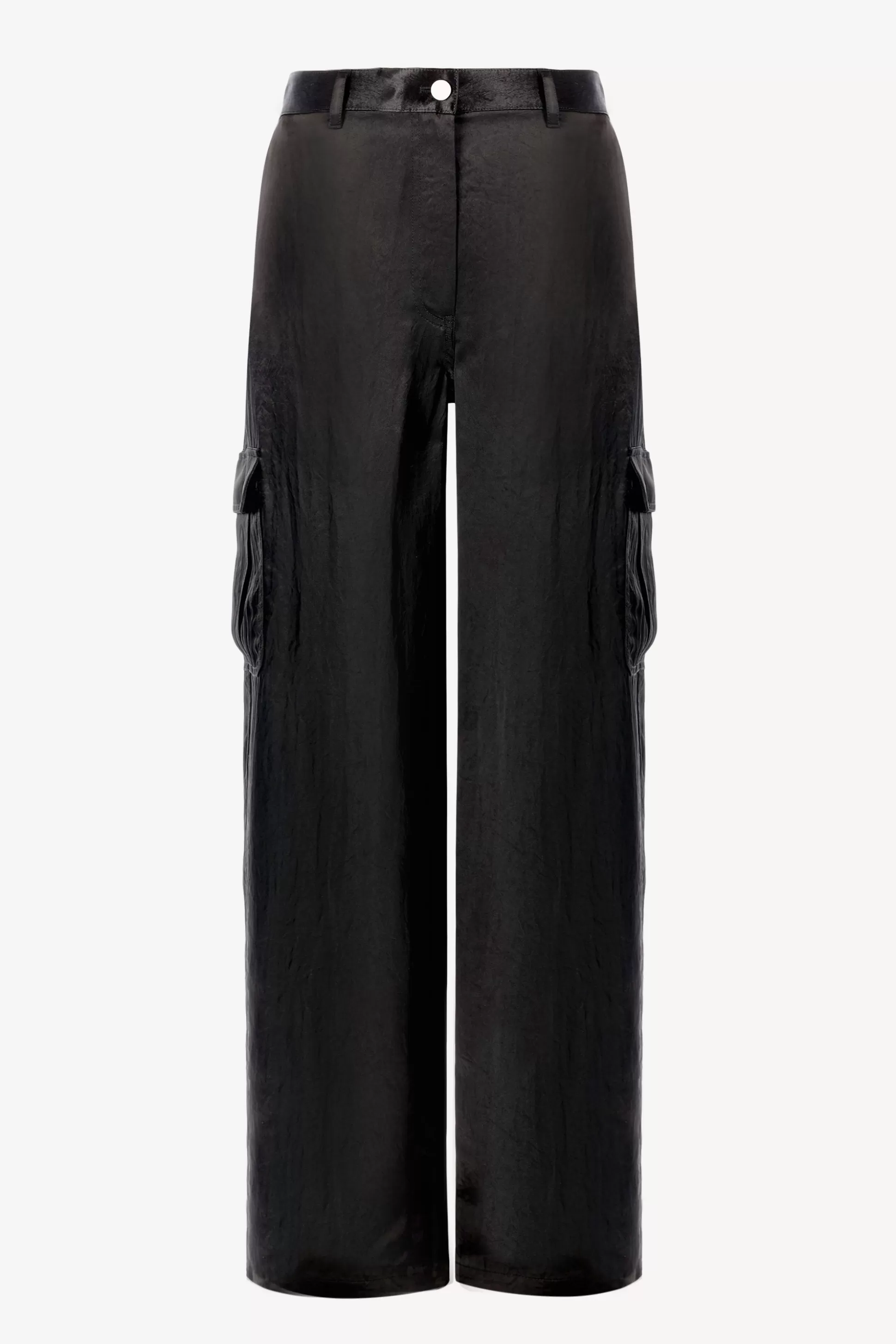 Theory Pantalons & Jumpsuits^Pantalon Cargo En Noir