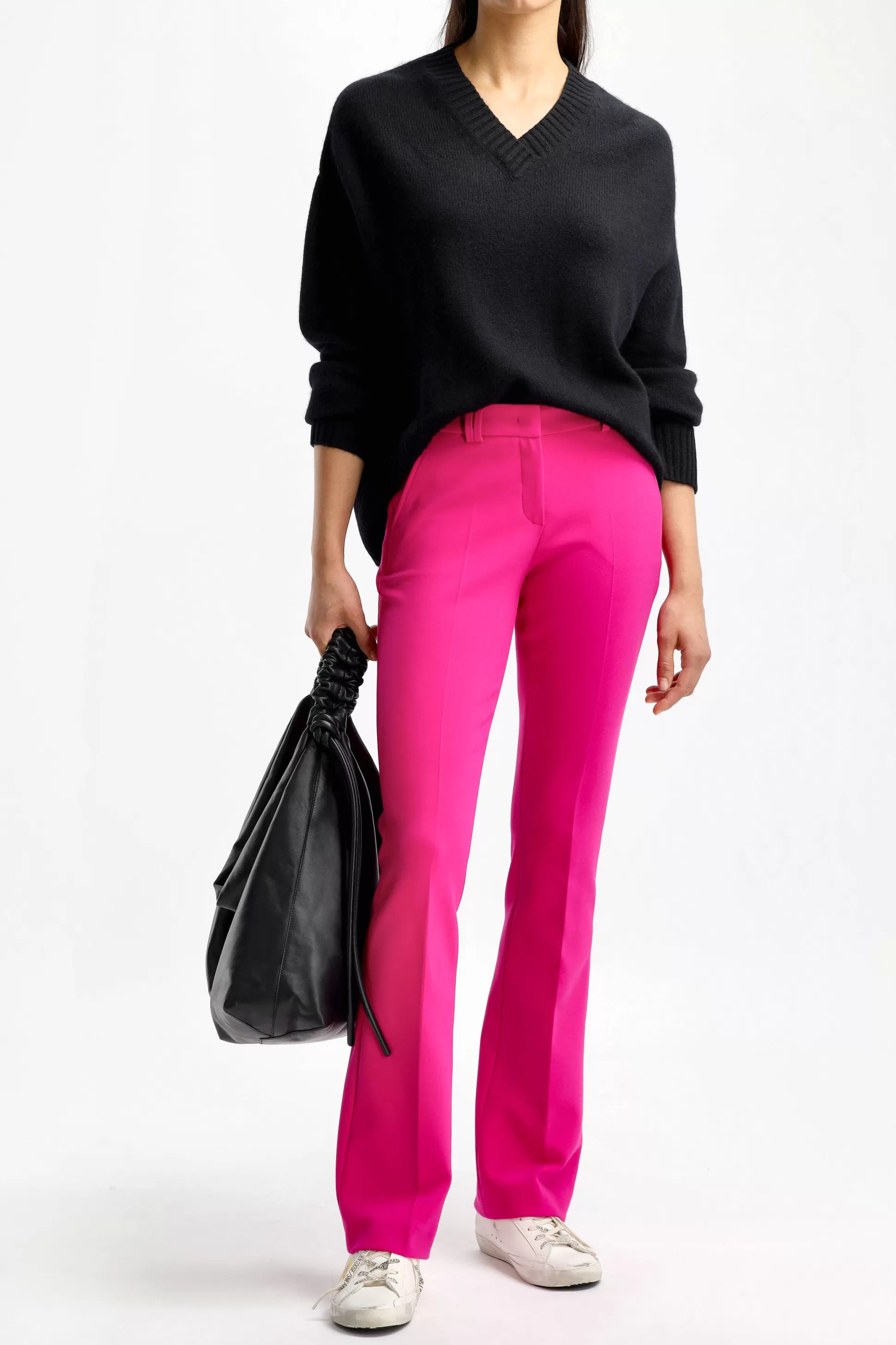 Seductive Pantalons & Jumpsuits^Pantalon Caro Doppio En Rose Oeillet