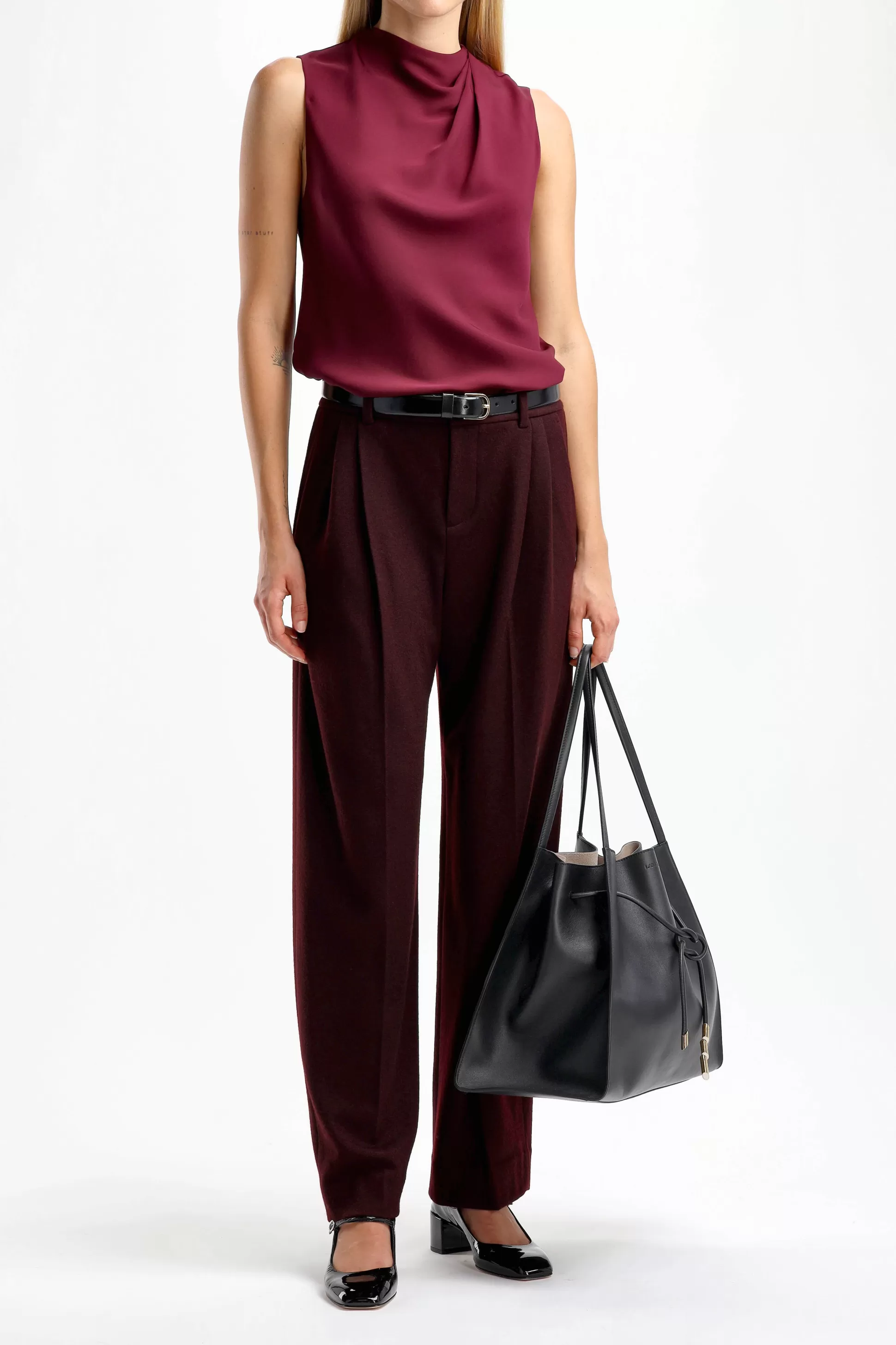 Vince Pantalons & Jumpsuits^Pantalon Cozy In Cherry Wine