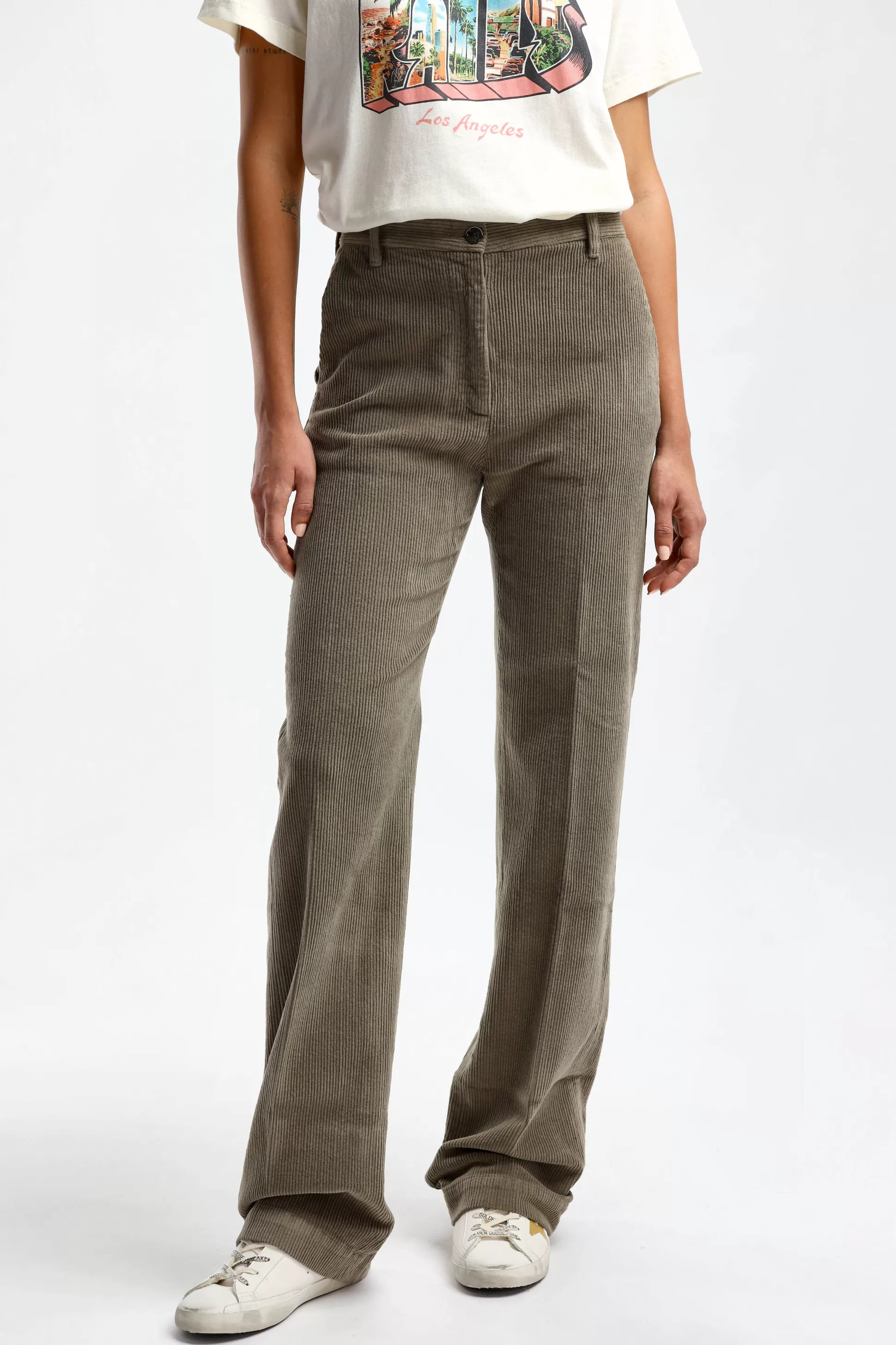 Nine In The Morning Pantalons & Jumpsuits^Pantalon Deep In Tortora