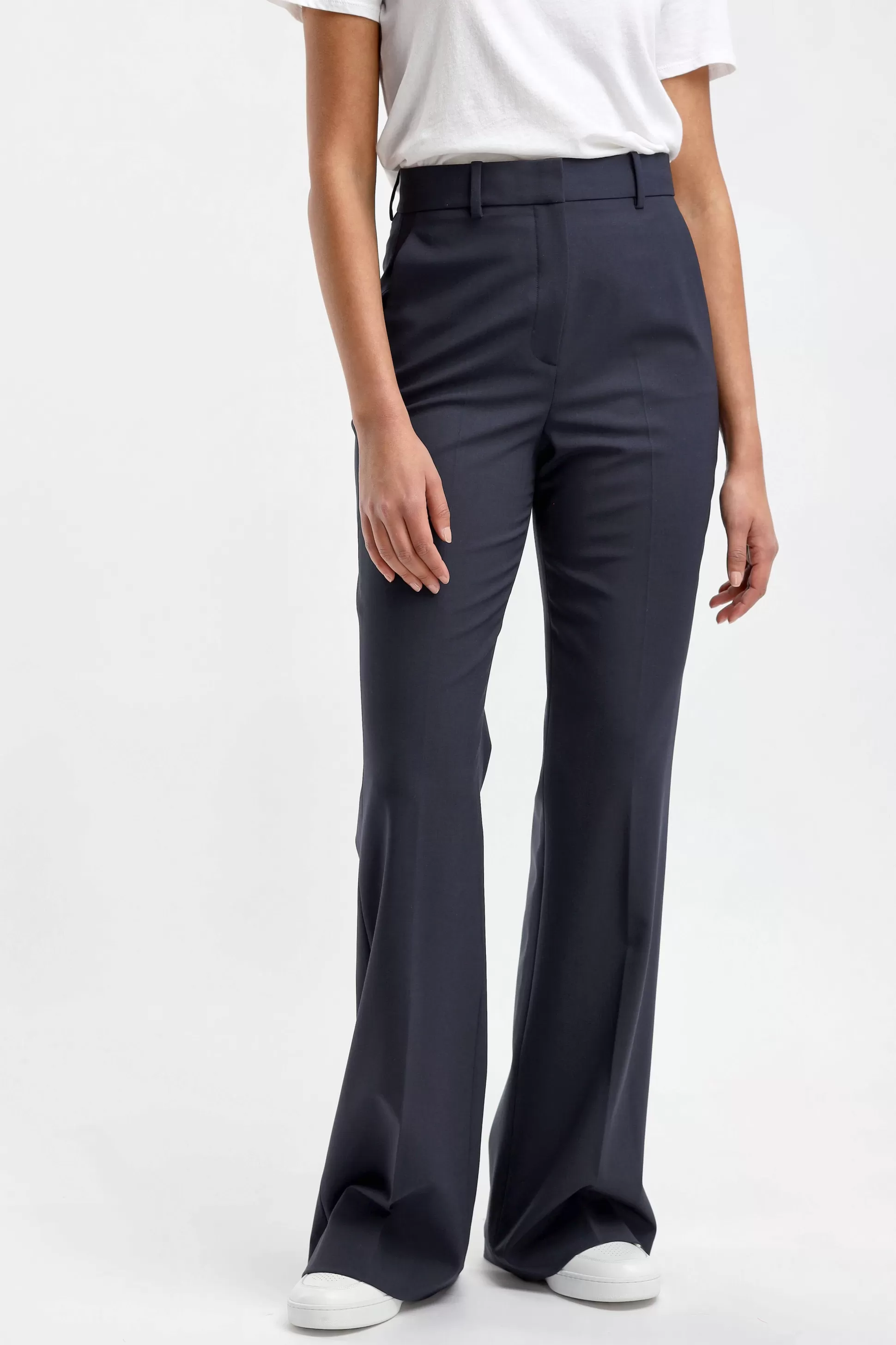 Theory Pantalons & Jumpsuits^Pantalon Demitria En Nocturnal Navy