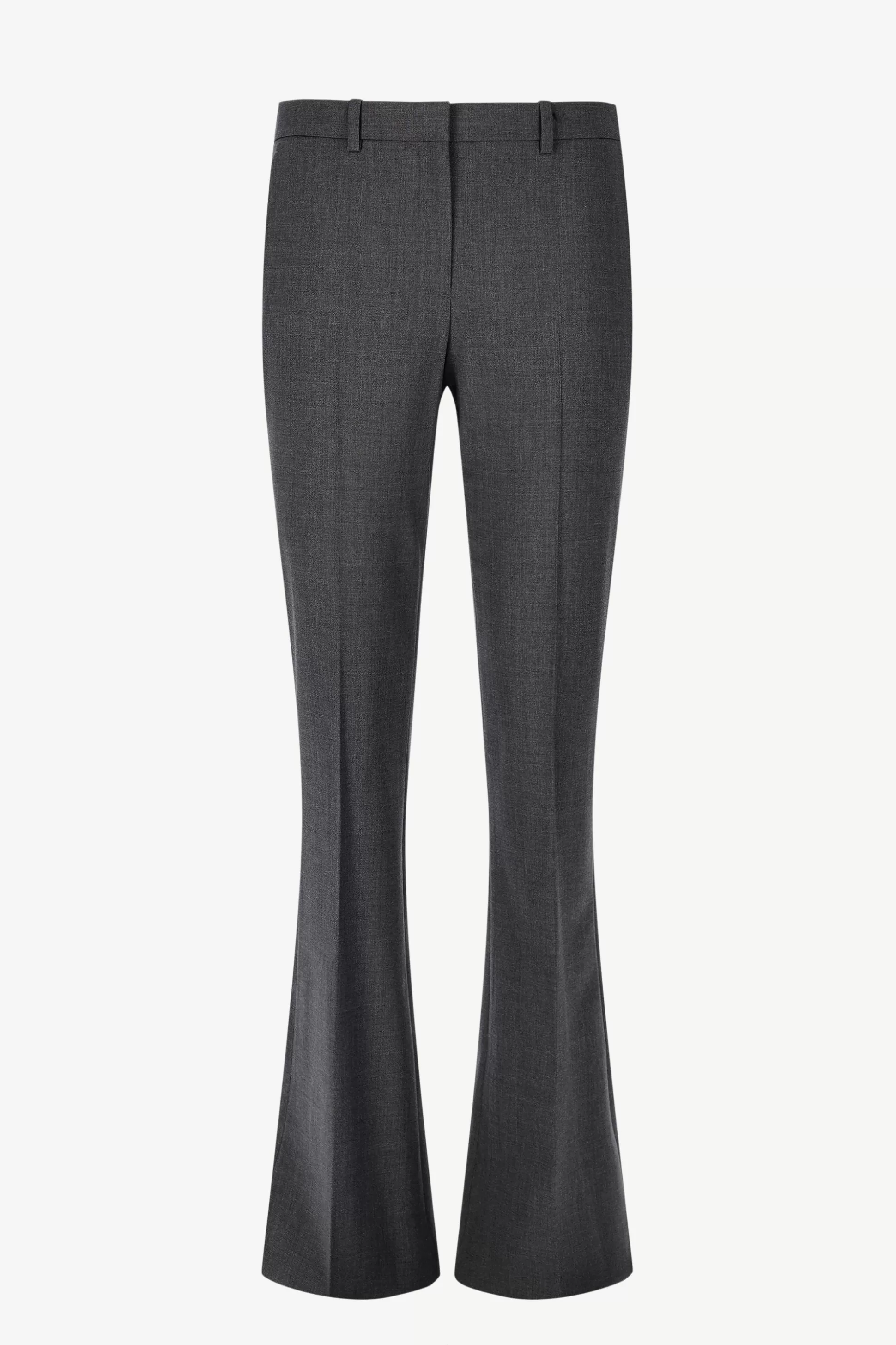 Theory Pantalons & Jumpsuits^Pantalon Demitria Mid En Charcoal