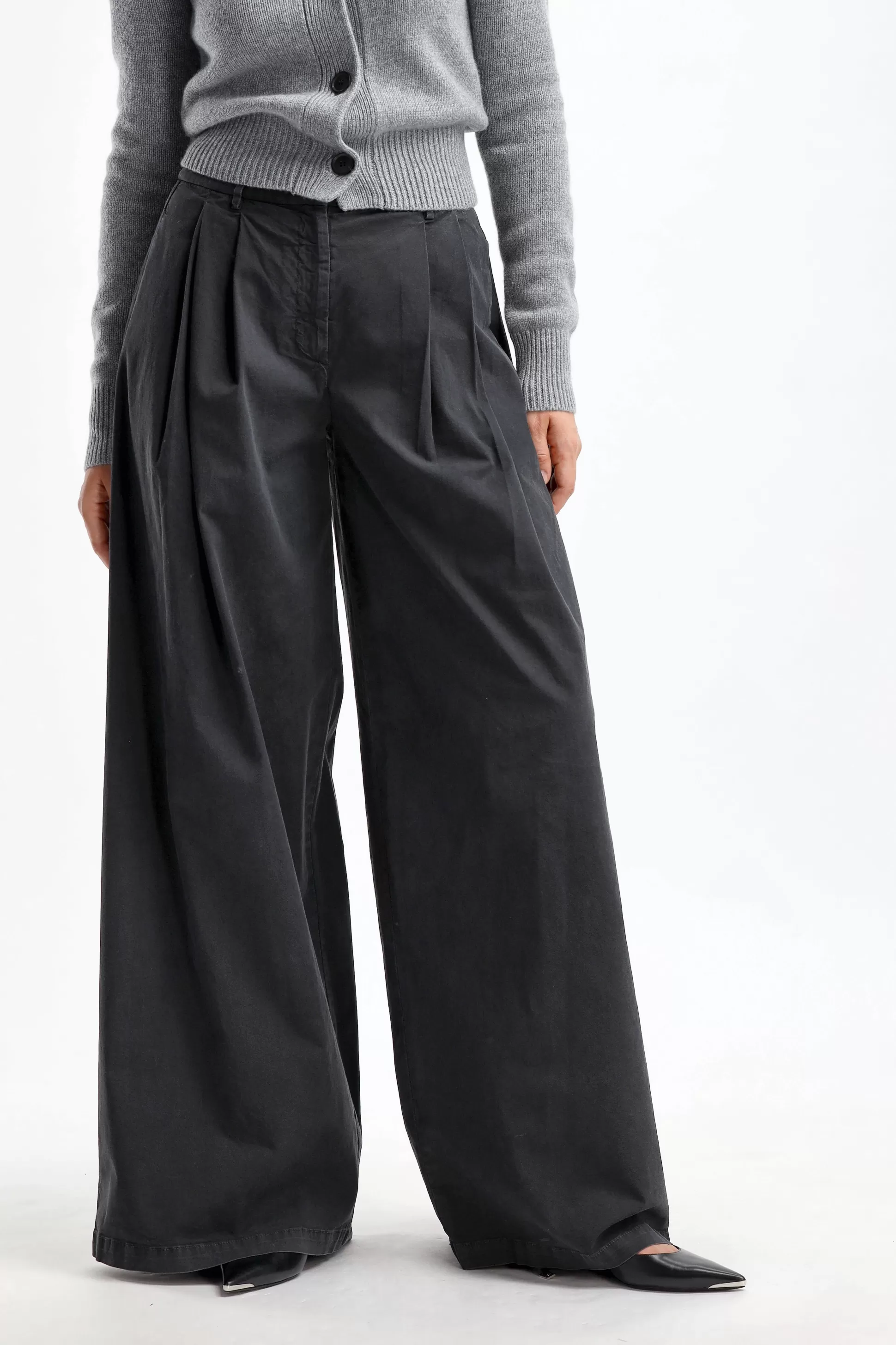 Nili Lotan Pantalons & Jumpsuits^Pantalon Dillon En Carbone