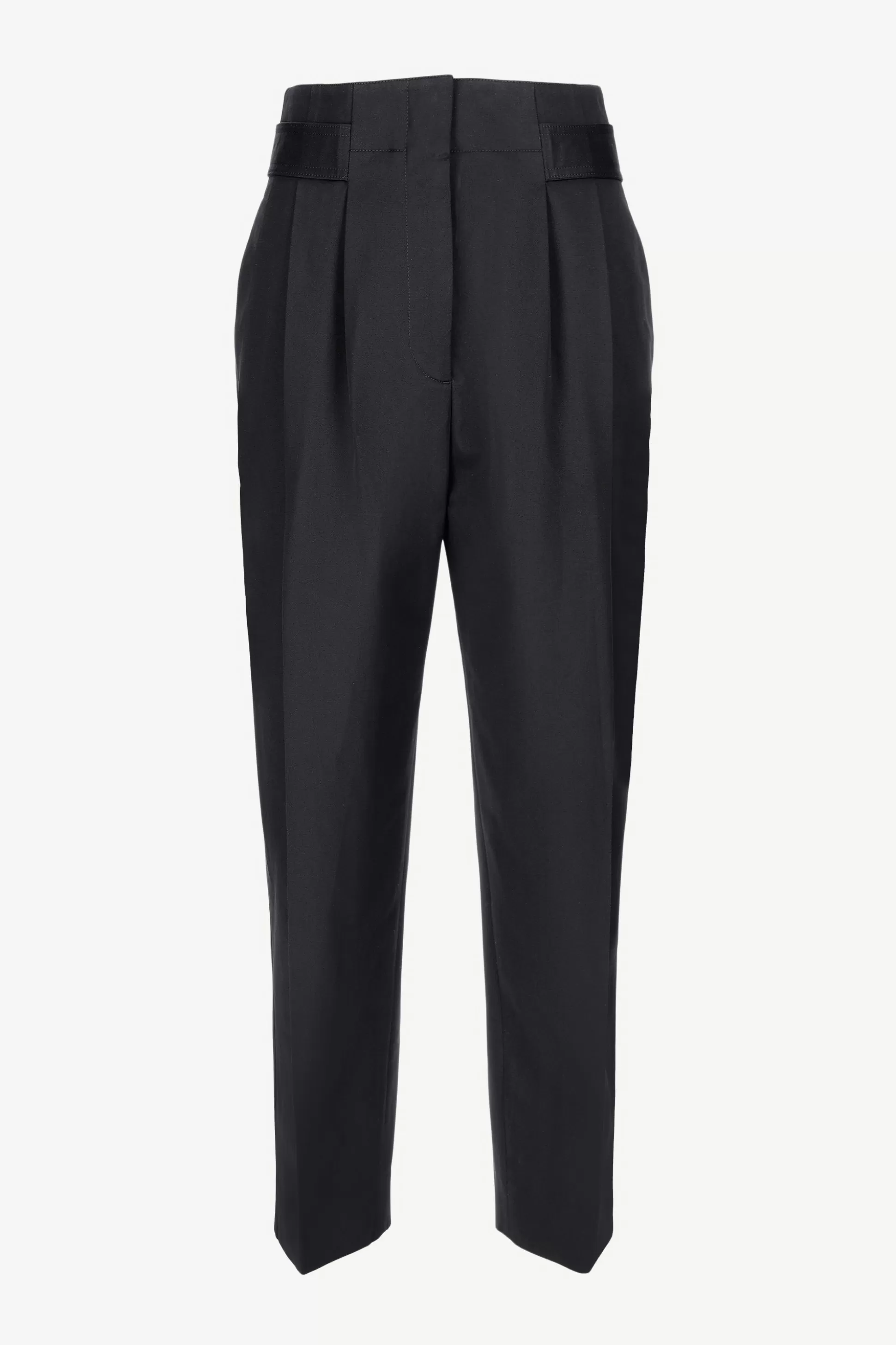 Toteme Pantalons & Jumpsuits^Pantalon Double-Pleated En Noir