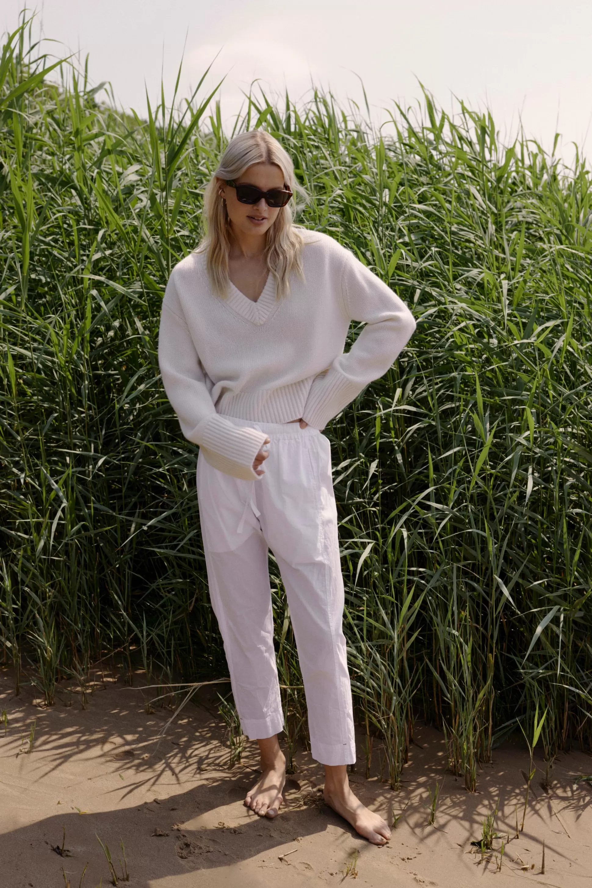 Xirena Pantalons & Jumpsuits^Pantalon Draper En Blanc