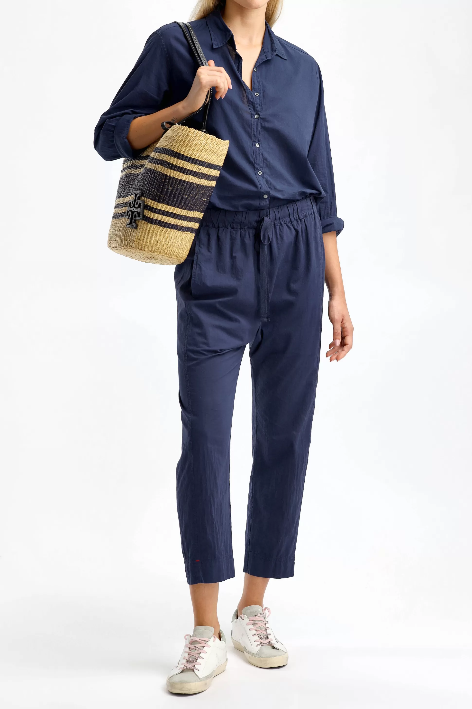 Xirena Pantalons & Jumpsuits^Pantalon Draper En Bleu Marine