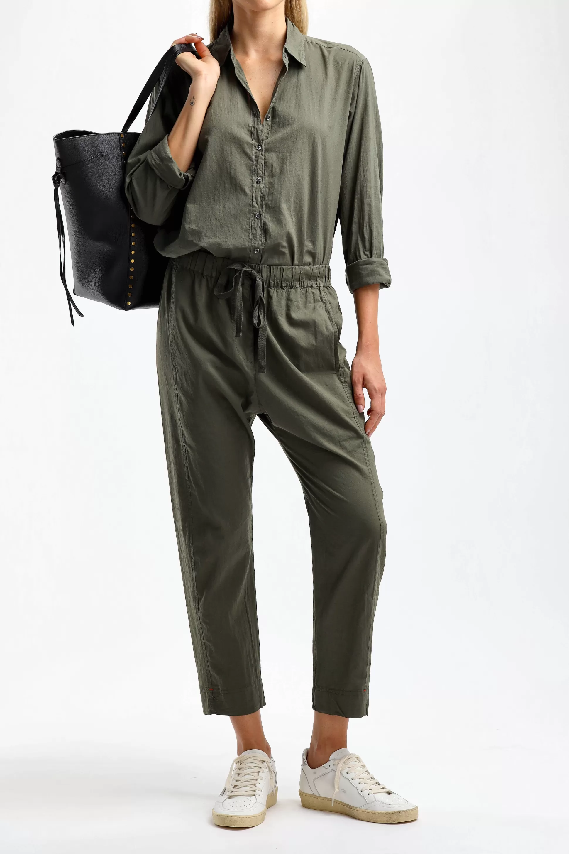 Xirena Pantalons & Jumpsuits^Pantalon Draper En Frene Vert