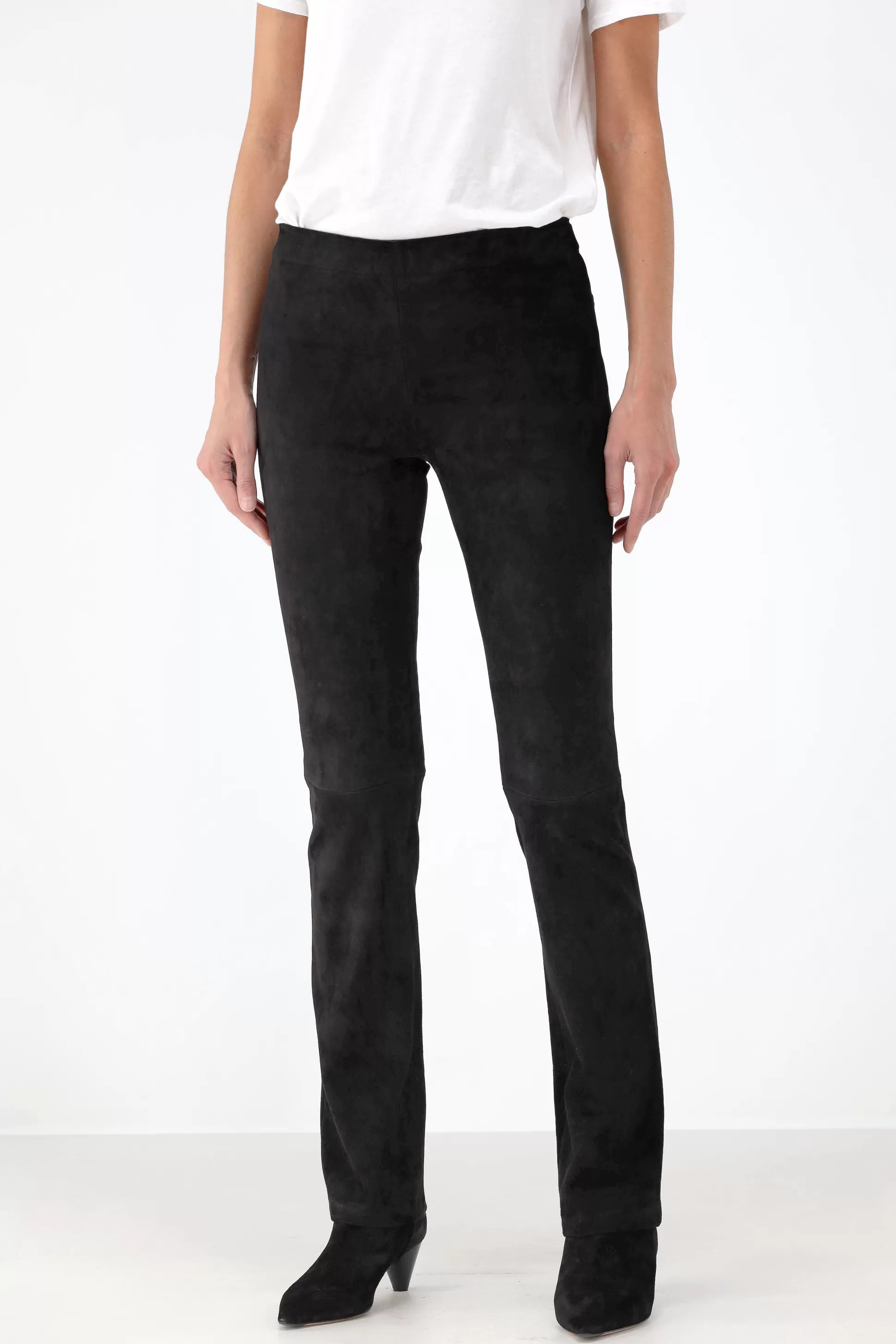 Stouls Pantalon En Cuir^Pantalon En Cuir Jp Long En Noir