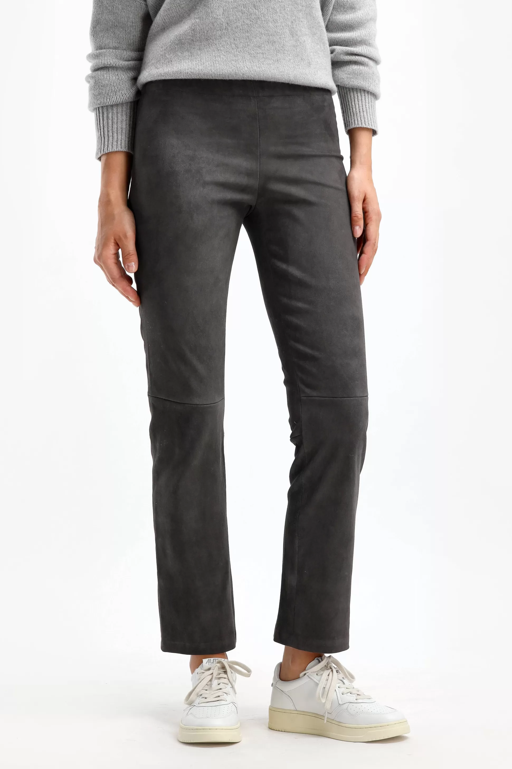 Stouls Pantalon En Cuir^Pantalon En Cuir Velours Jp Twenty A Chartreux