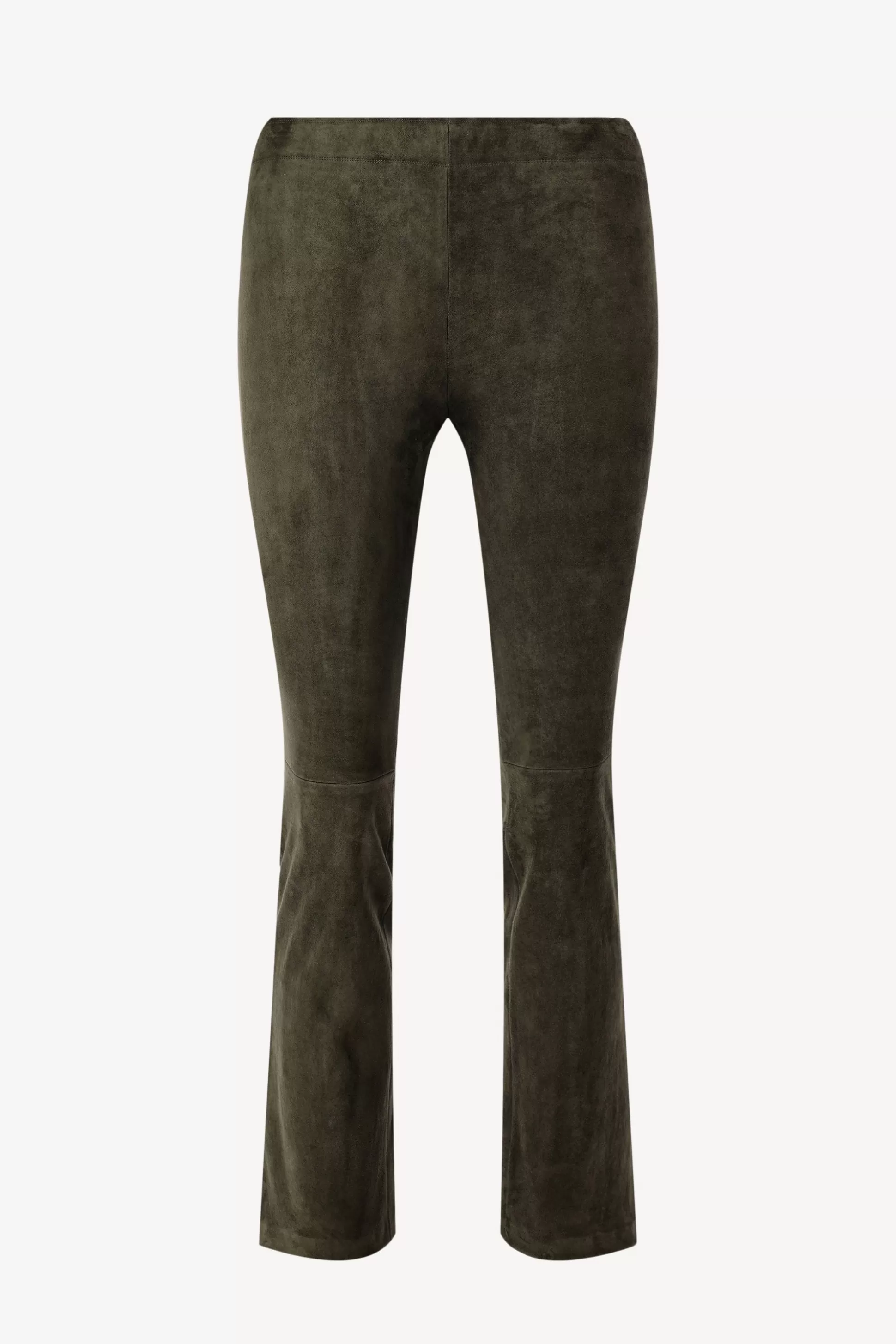 Stouls Pantalons & Jumpsuits^Pantalon En Cuir Velours Jp Twenty In Saxo