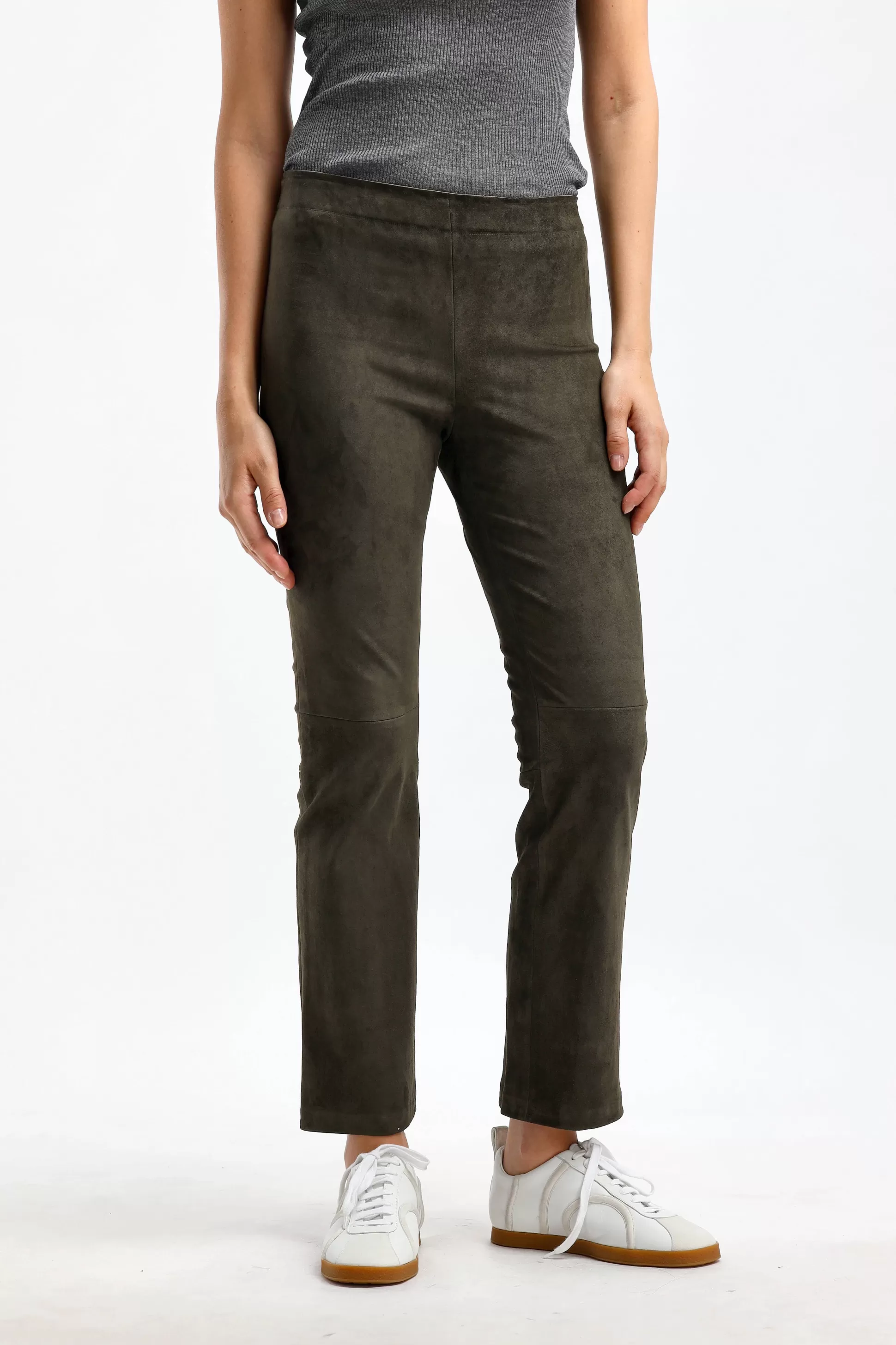 Stouls Pantalon En Cuir^Pantalon En Cuir Velours Jp Twenty In Saxo