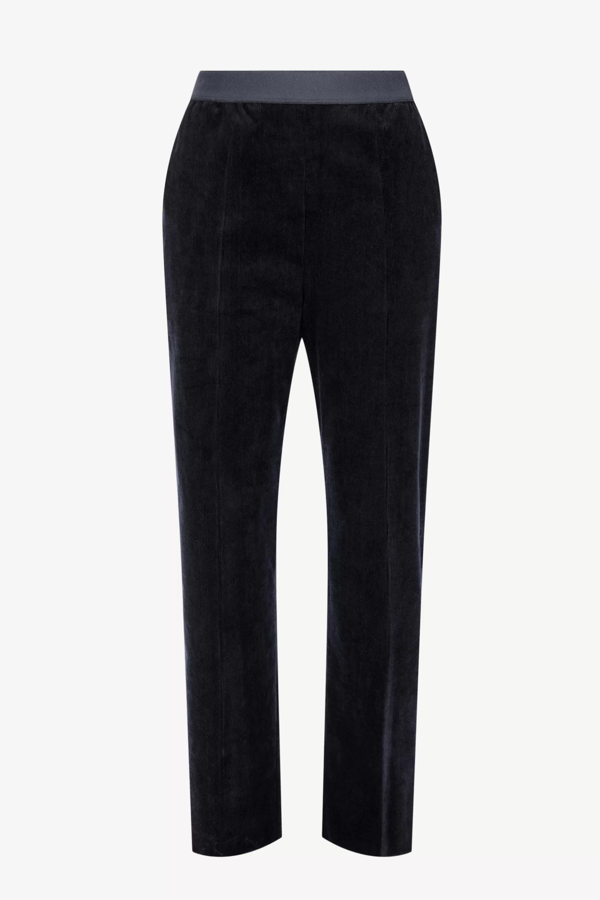 Agnona Pantalons & Jumpsuits^Pantalon En Velours Cotele Fluid In Night