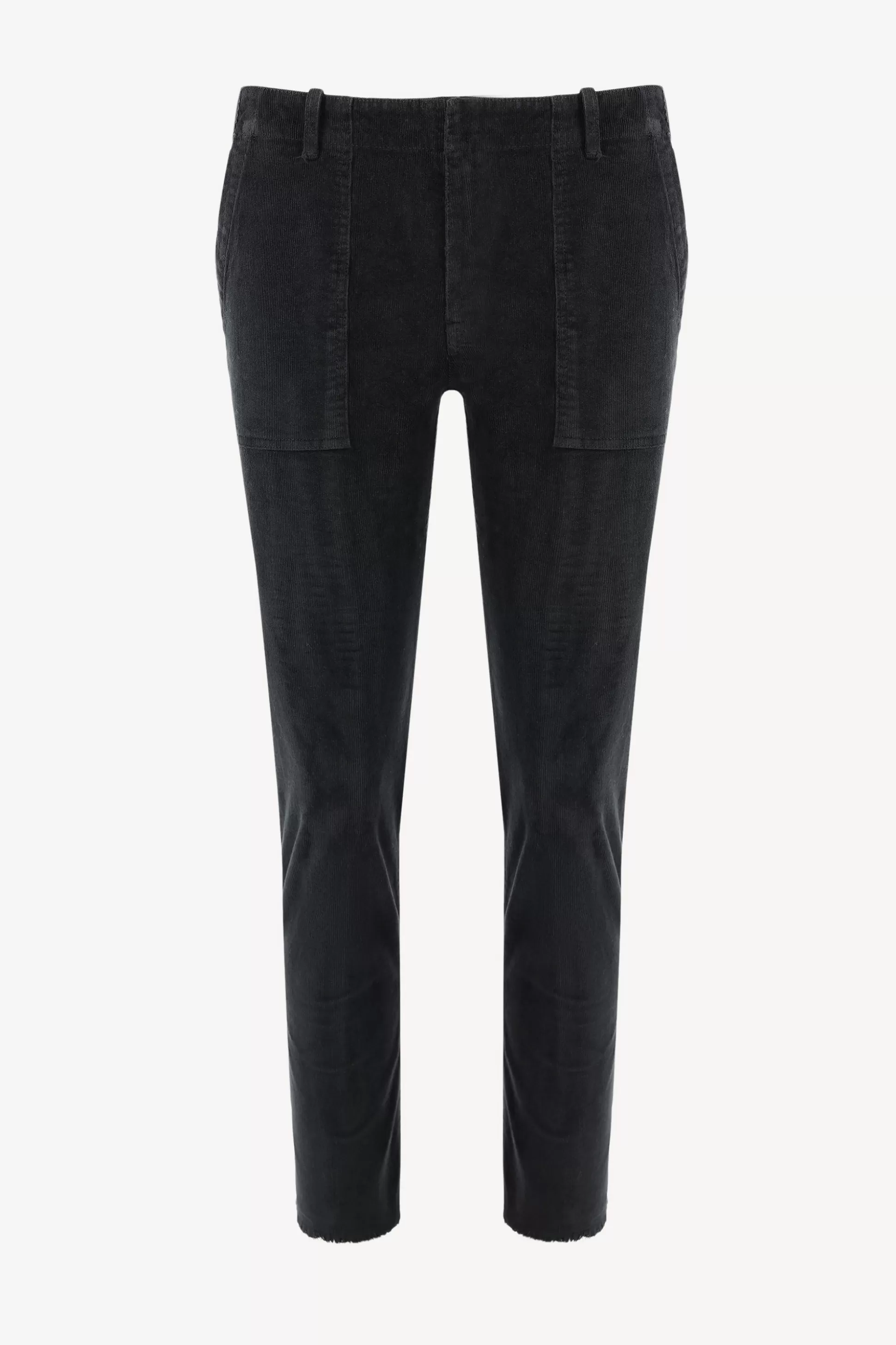 Nili Lotan Pantalons & Jumpsuits^Pantalon En Velours Cotele Jenna In Jet Black