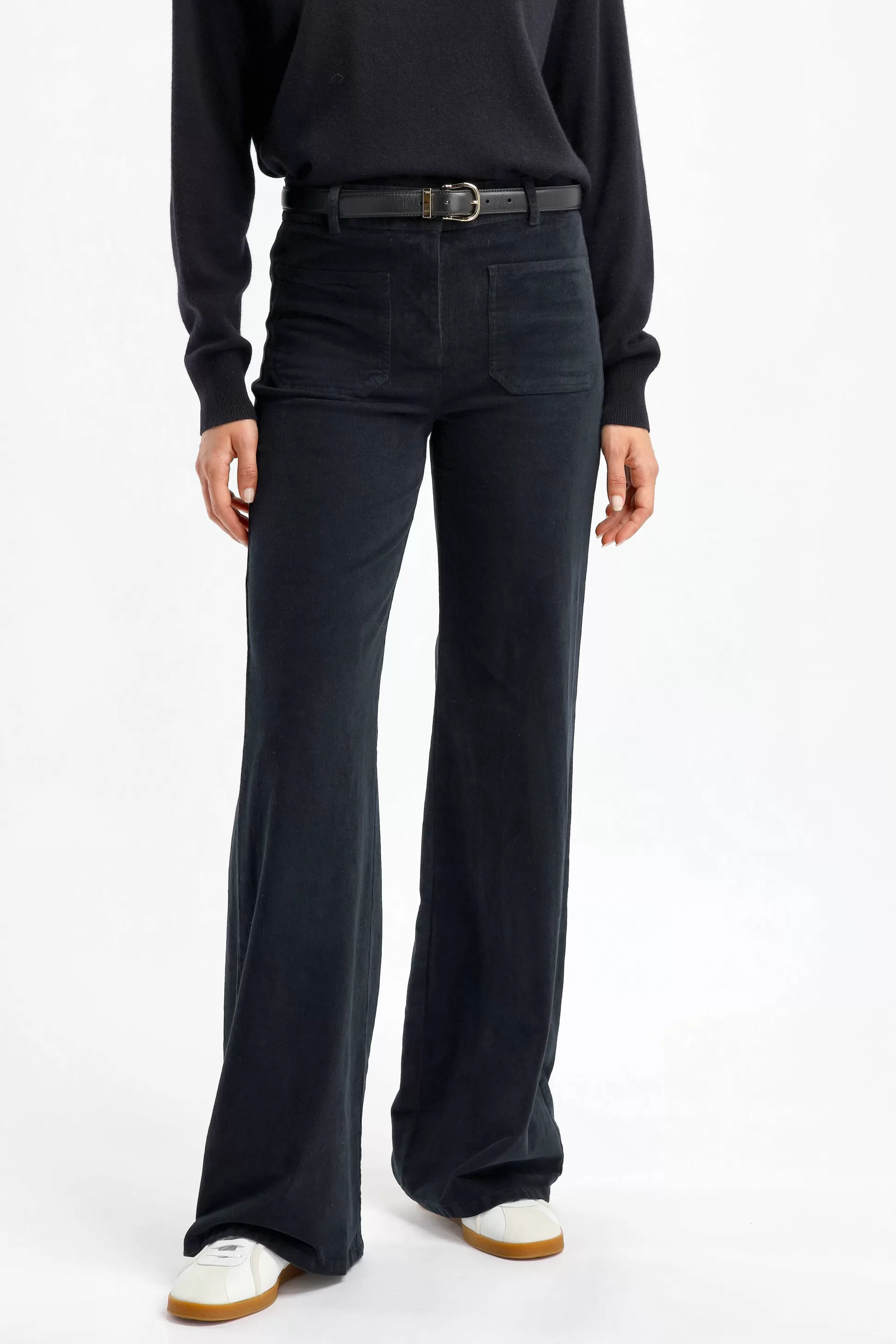 Nili Lotan Pantalons & Jumpsuits^Pantalon Florence En Marine Fonce