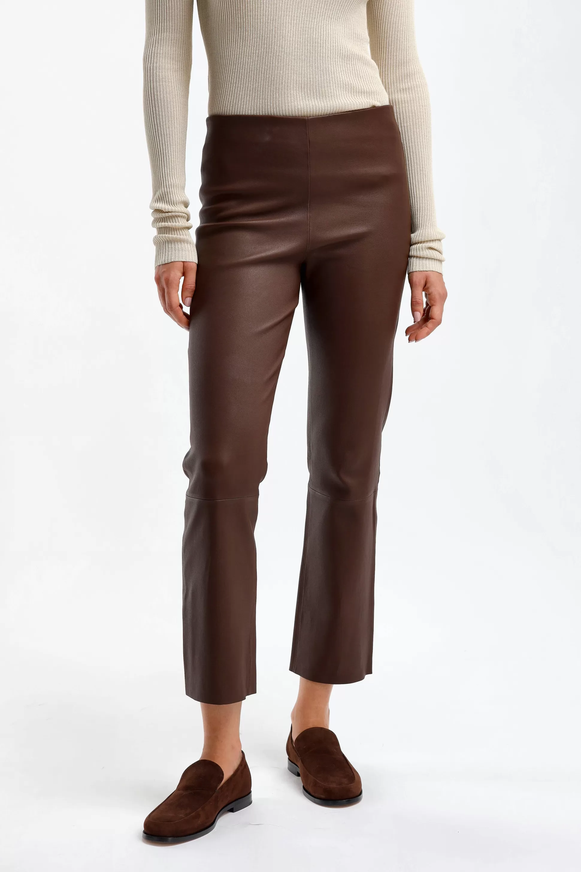 by Malene Birger Pantalons & Jumpsuits^Pantalon Florentina En Marron