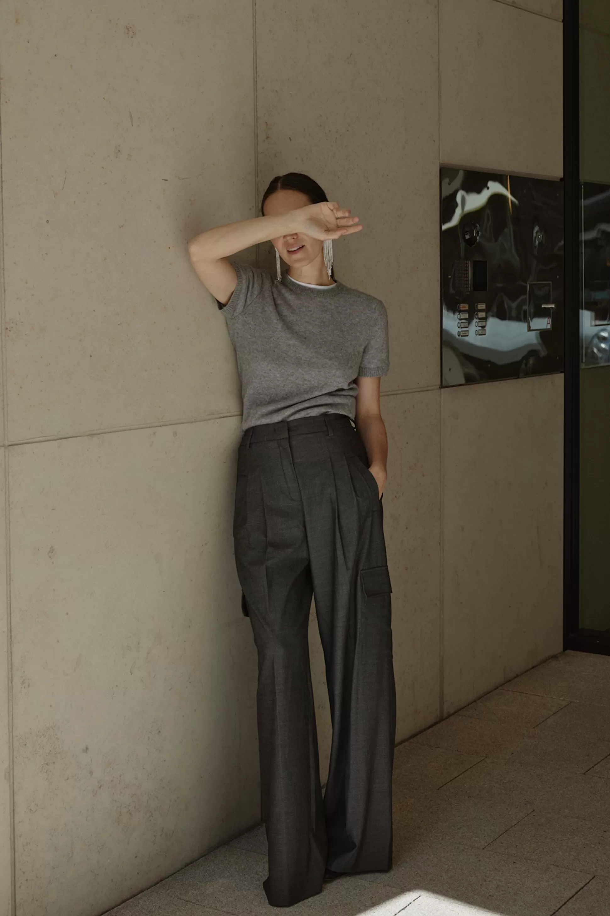 Seductive x Anita Hass Pantalons & Jumpsuits^Pantalon Frankie En Gris Fonce