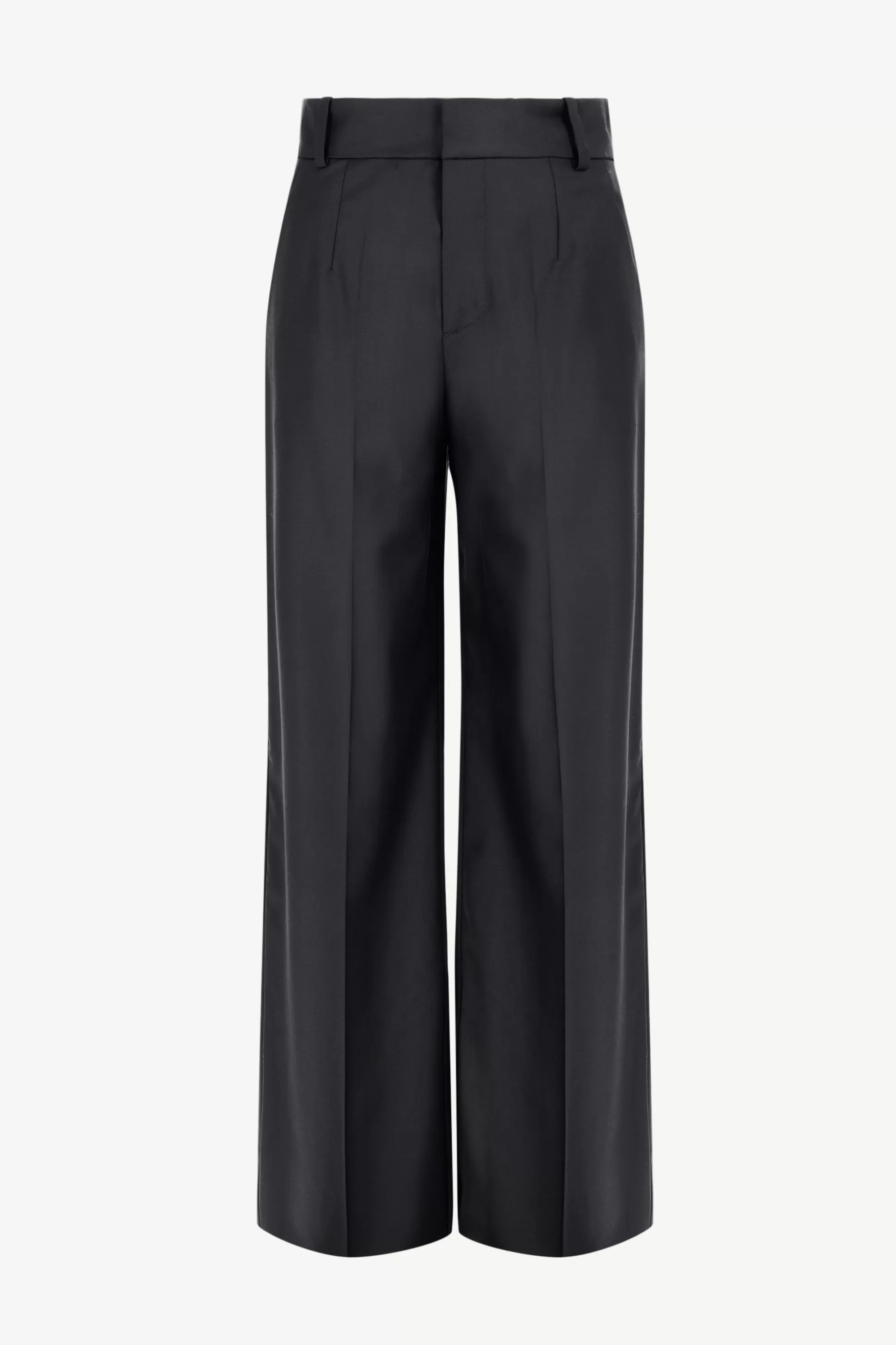 DMN Pantalons & Jumpsuits^Pantalon Lino En Noir