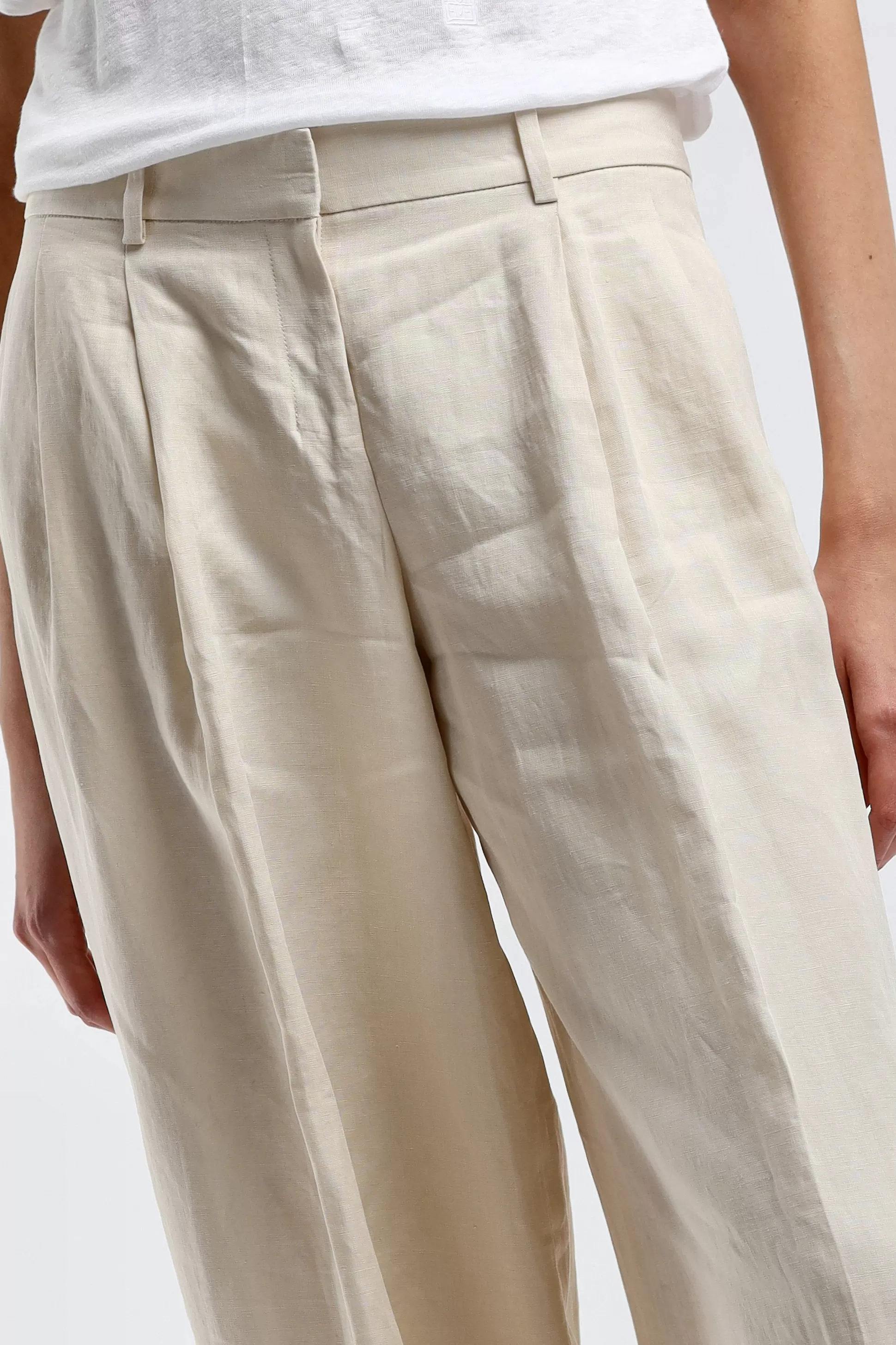 Theory Pantalons & Jumpsuits^Pantalon Low Rise In Bone