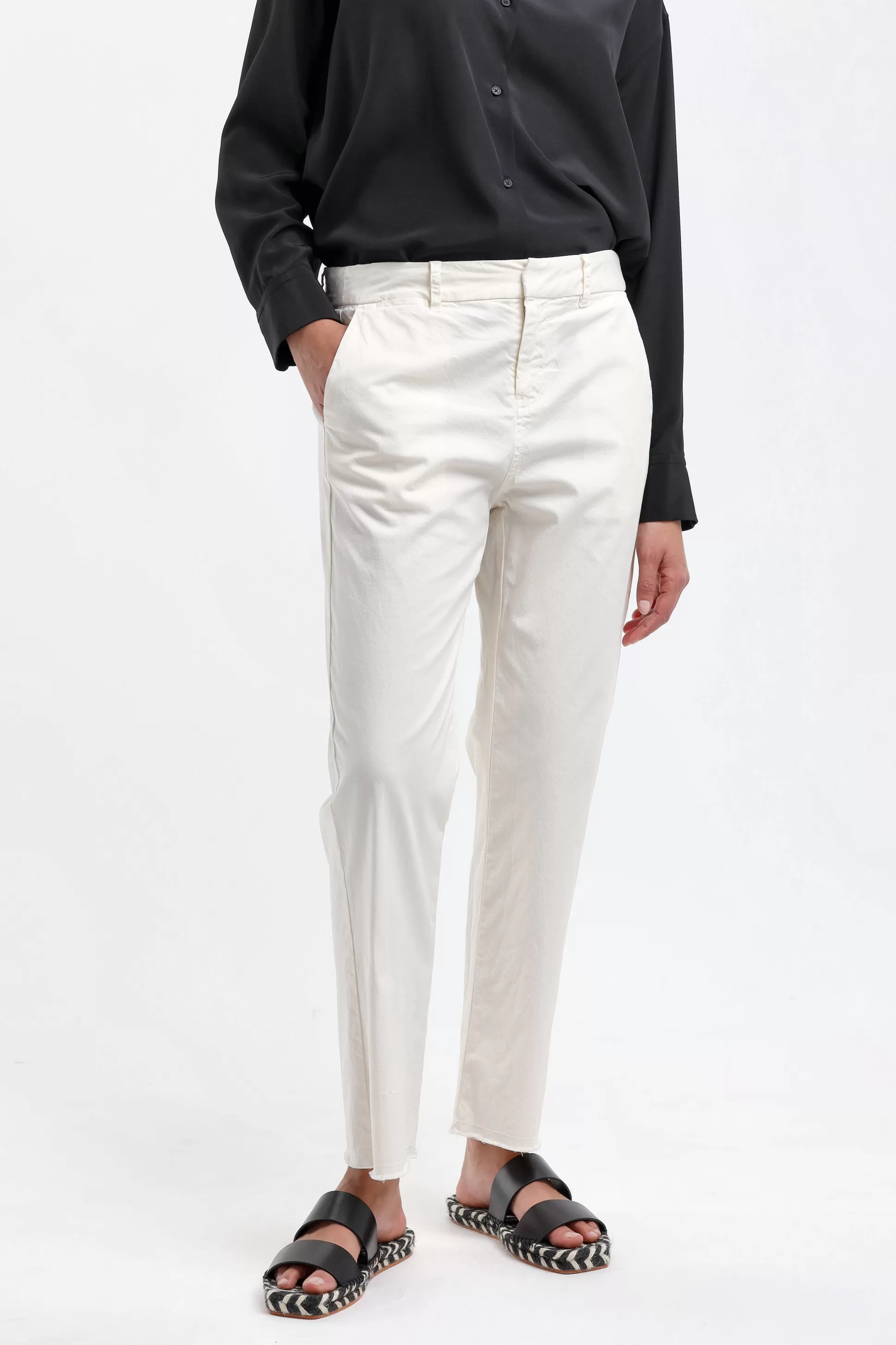 Nili Lotan Pantalons & Jumpsuits^Pantalon Montauk En Eggshell