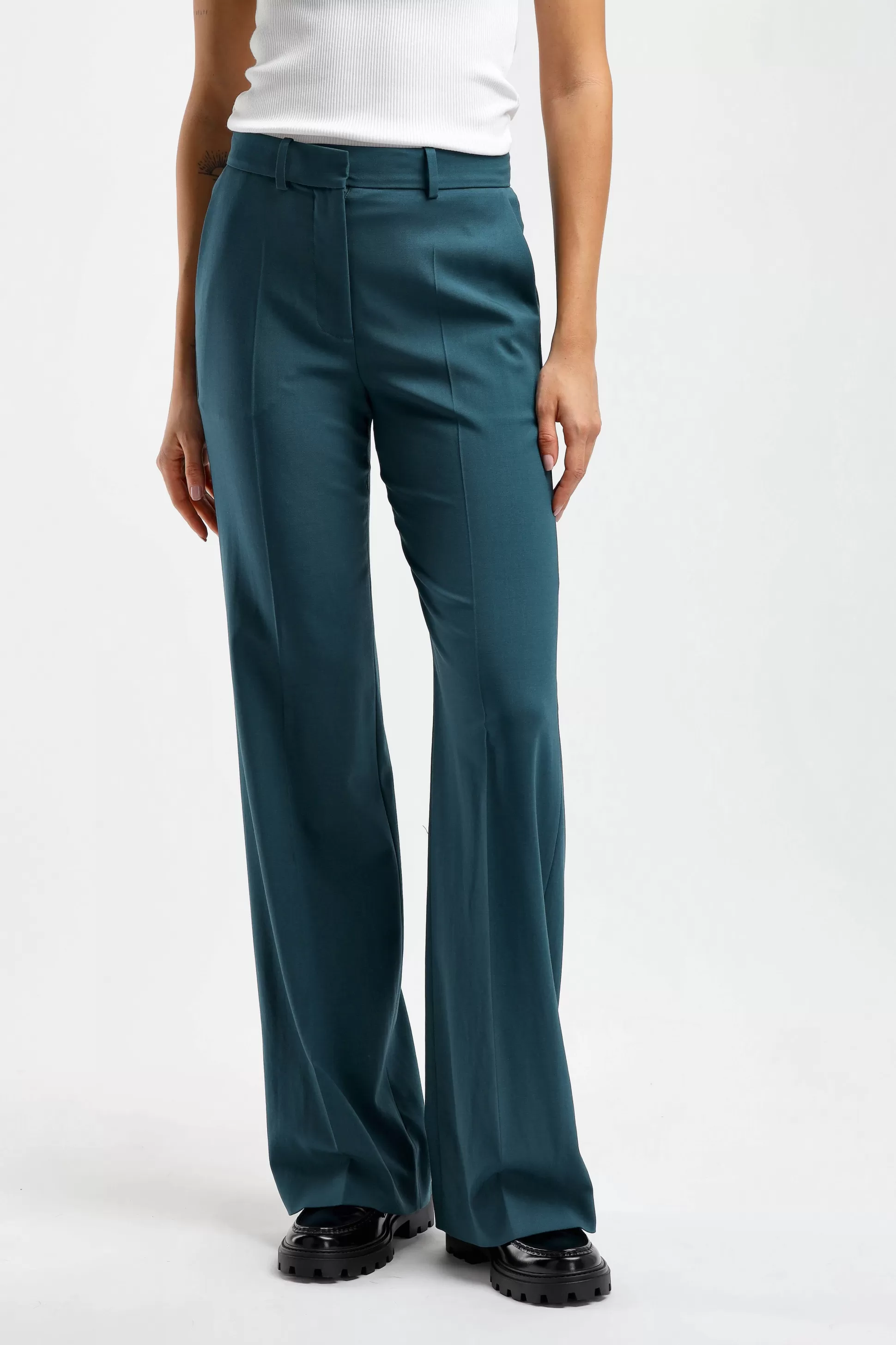 Joseph Pantalons & Jumpsuits^Pantalon Morissey In Dark Teal