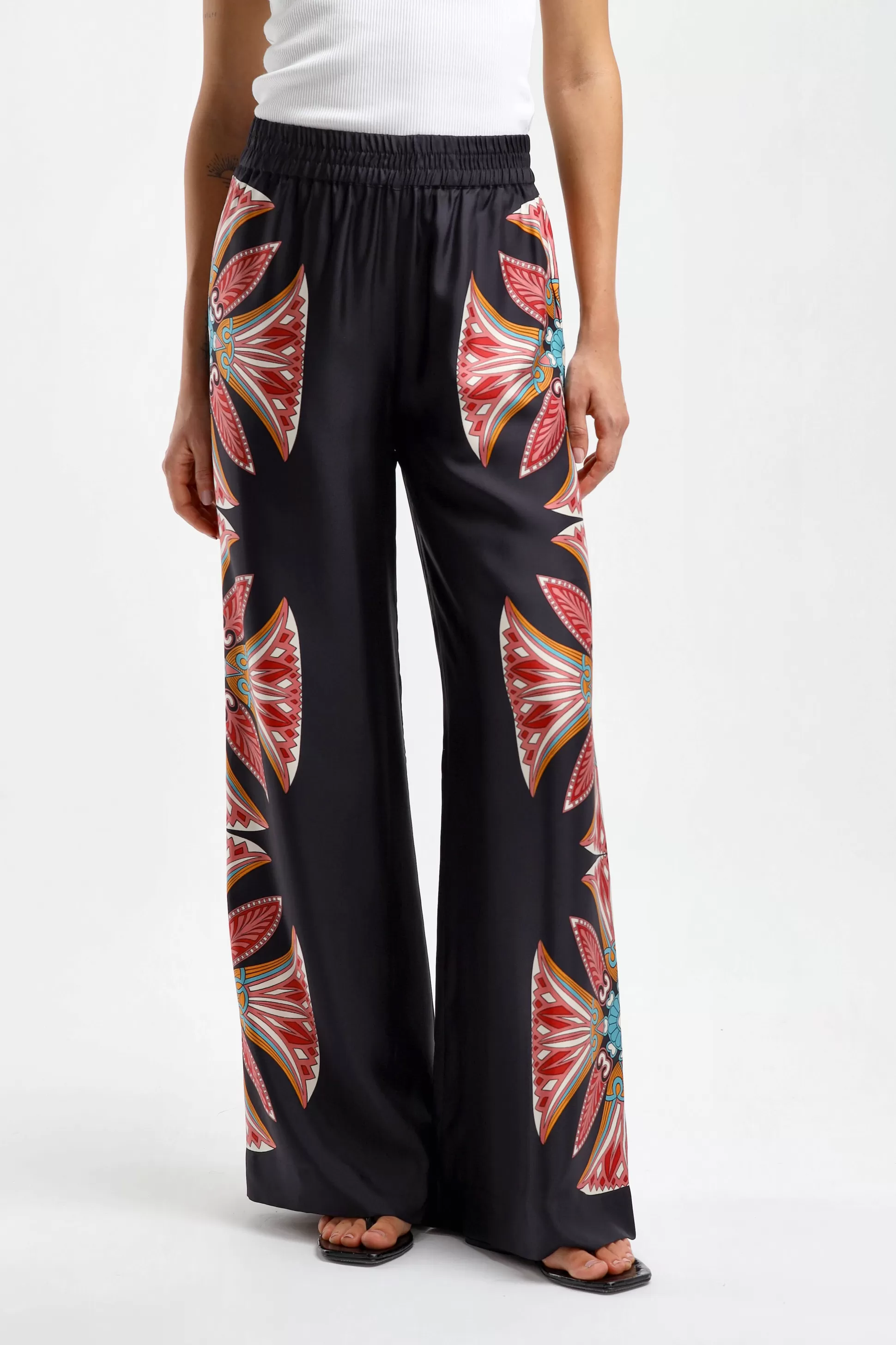 La Double J Pantalons & Jumpsuits^Pantalon Palazzo En Lotus