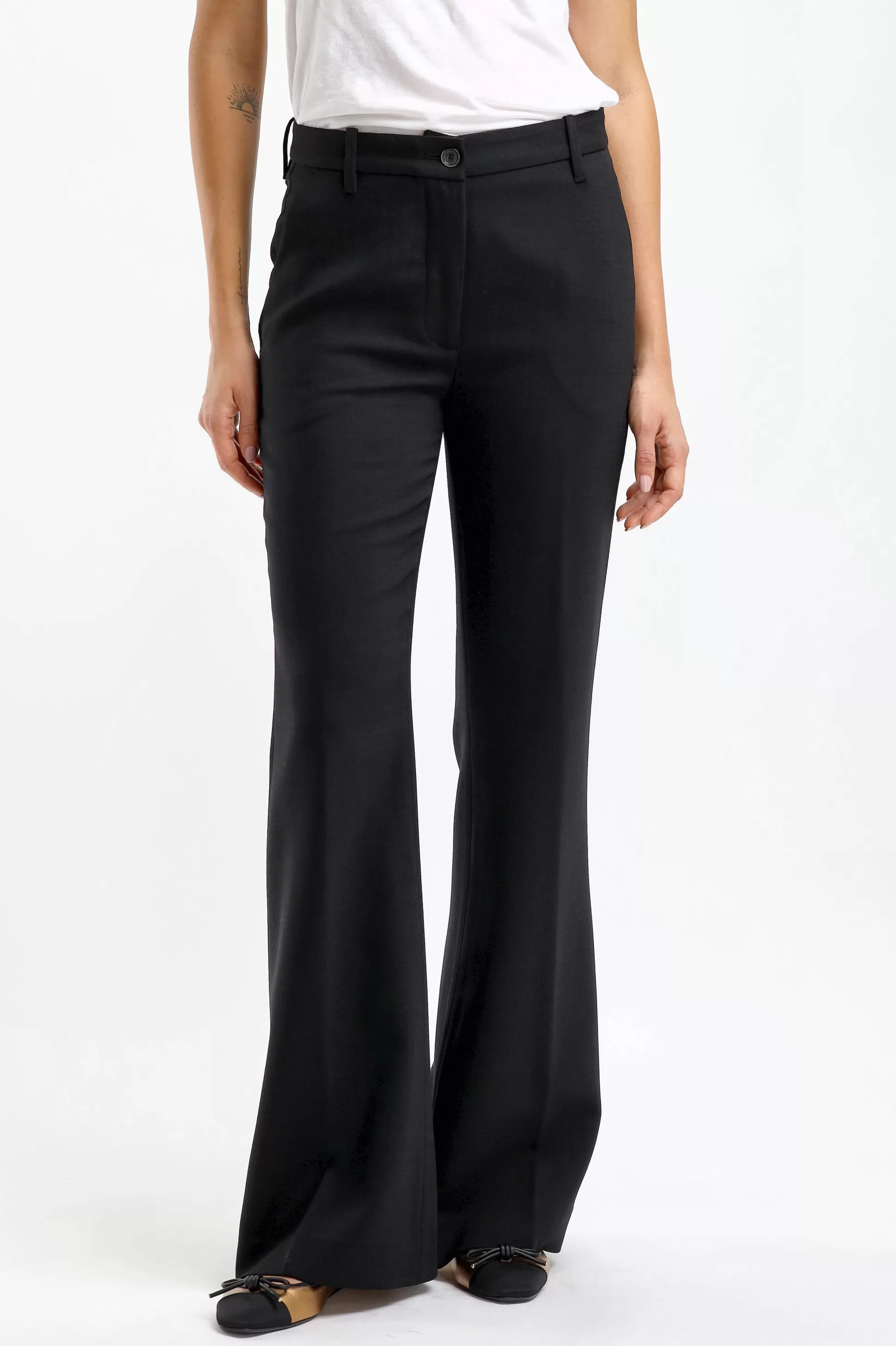 Nine In The Morning Pantalons & Jumpsuits^Pantalon Paolina En Noir