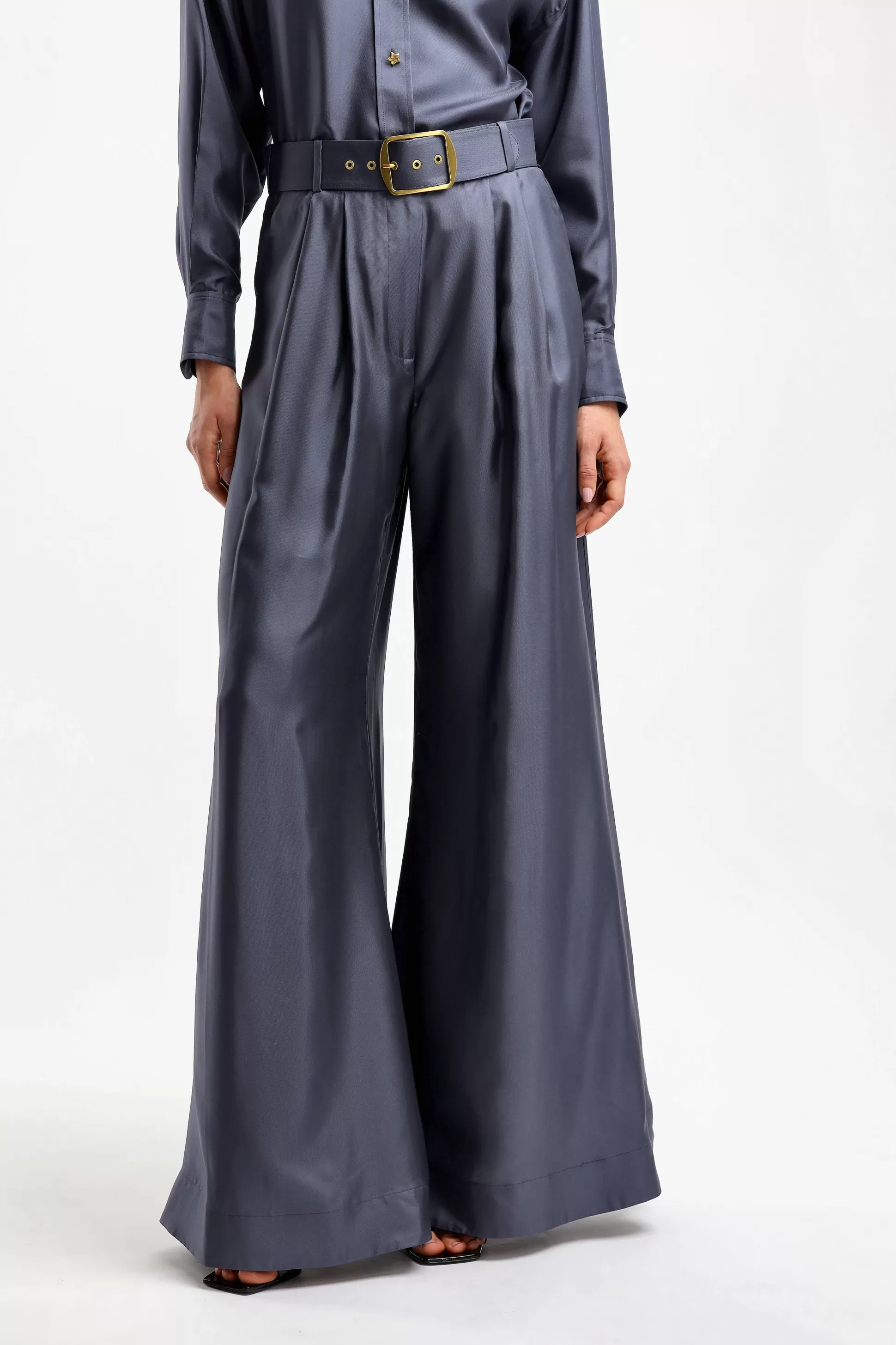 Zimmermann Pantalons & Jumpsuits^Pantalon Pleated In Paradise Navy