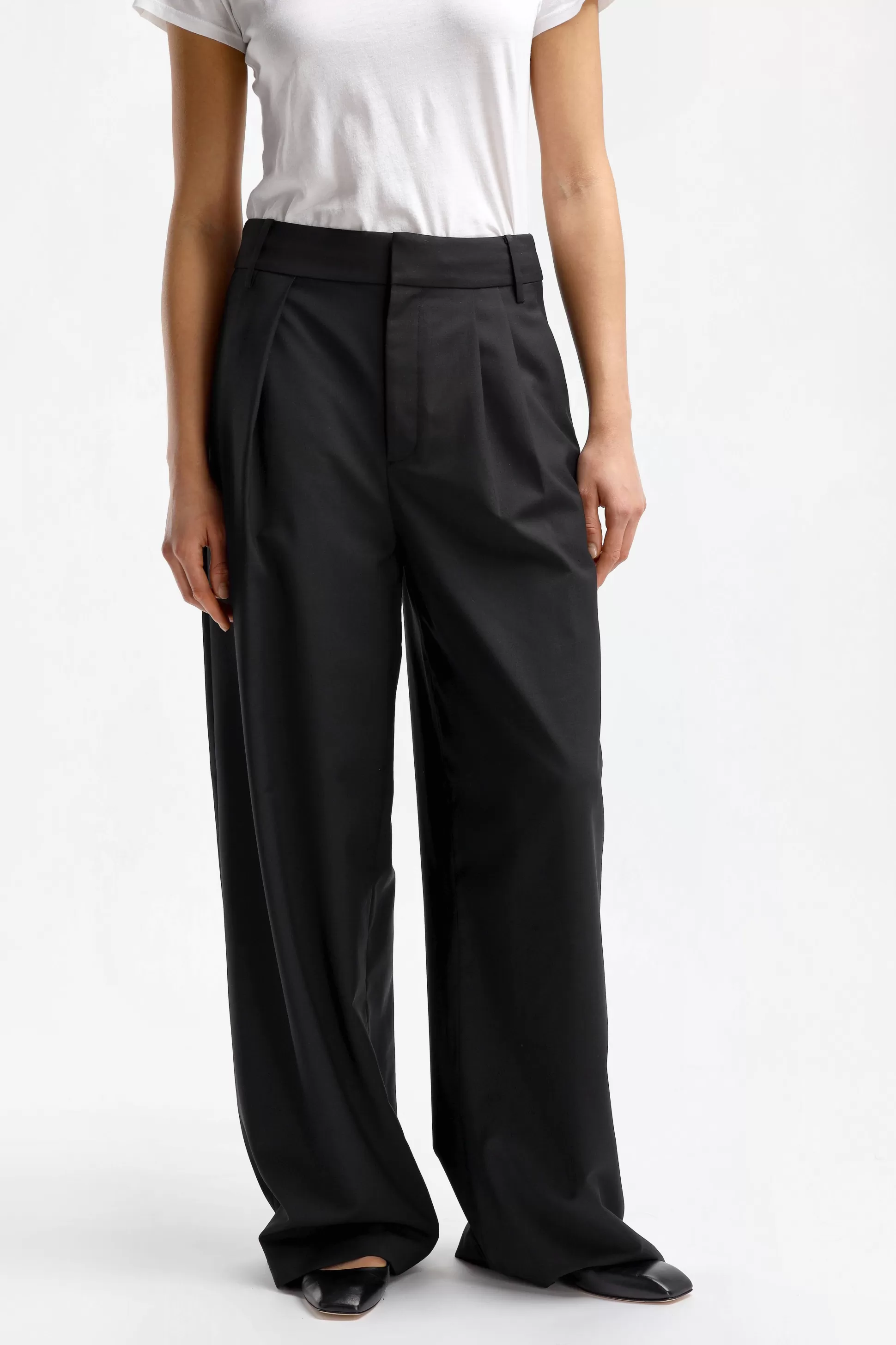 Tibi Pantalons & Jumpsuits^Pantalon Stella En Noir