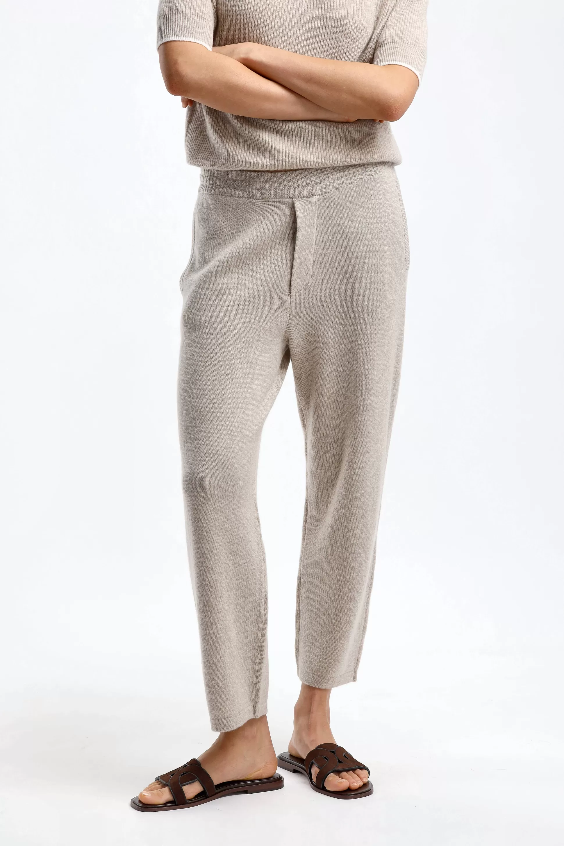 Lisa Yang Pantalons & Jumpsuits^Pantalon Sunday En Sable