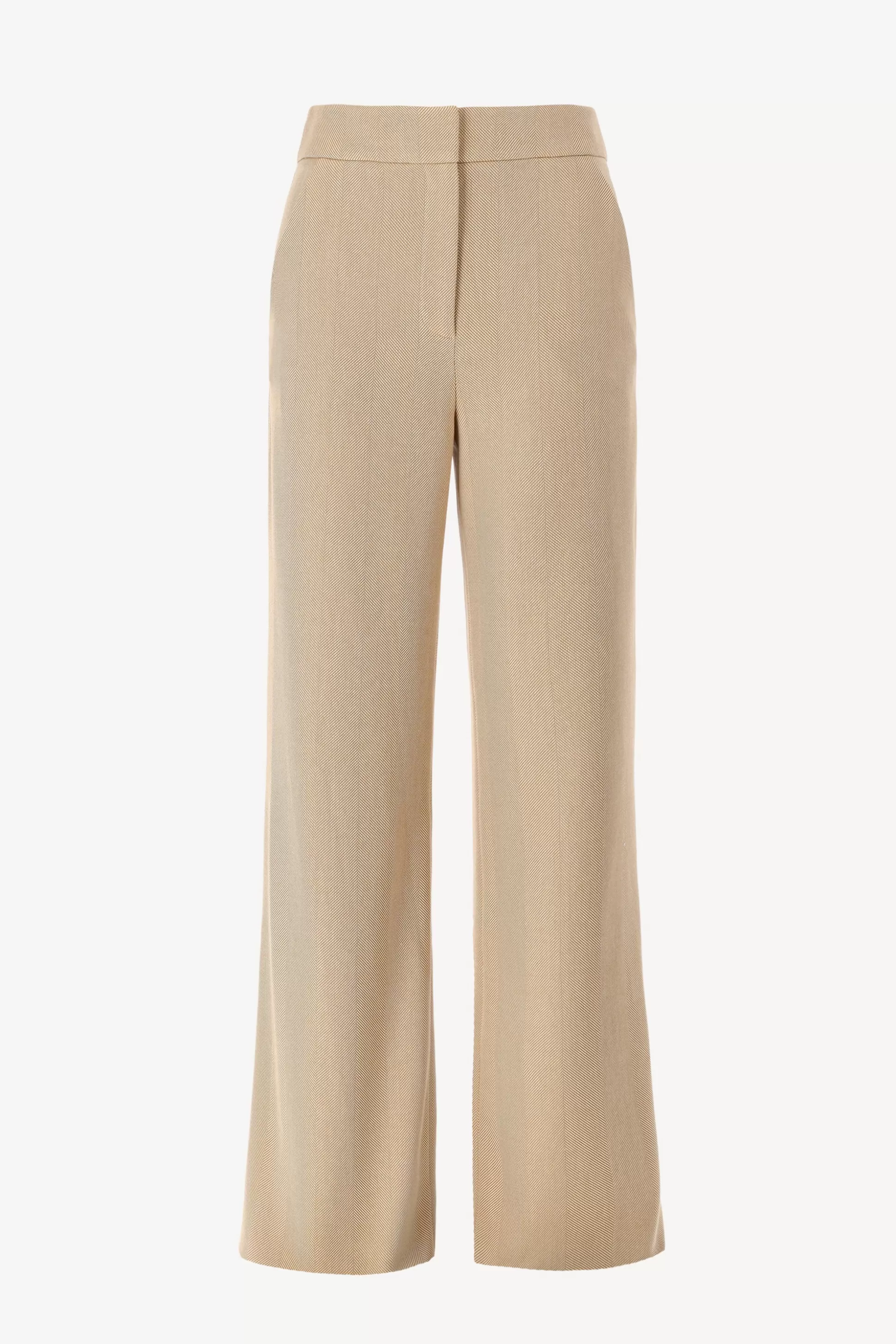 Veronica Beard Pantalons & Jumpsuits^Pantalon Tonelli En Camel Clair