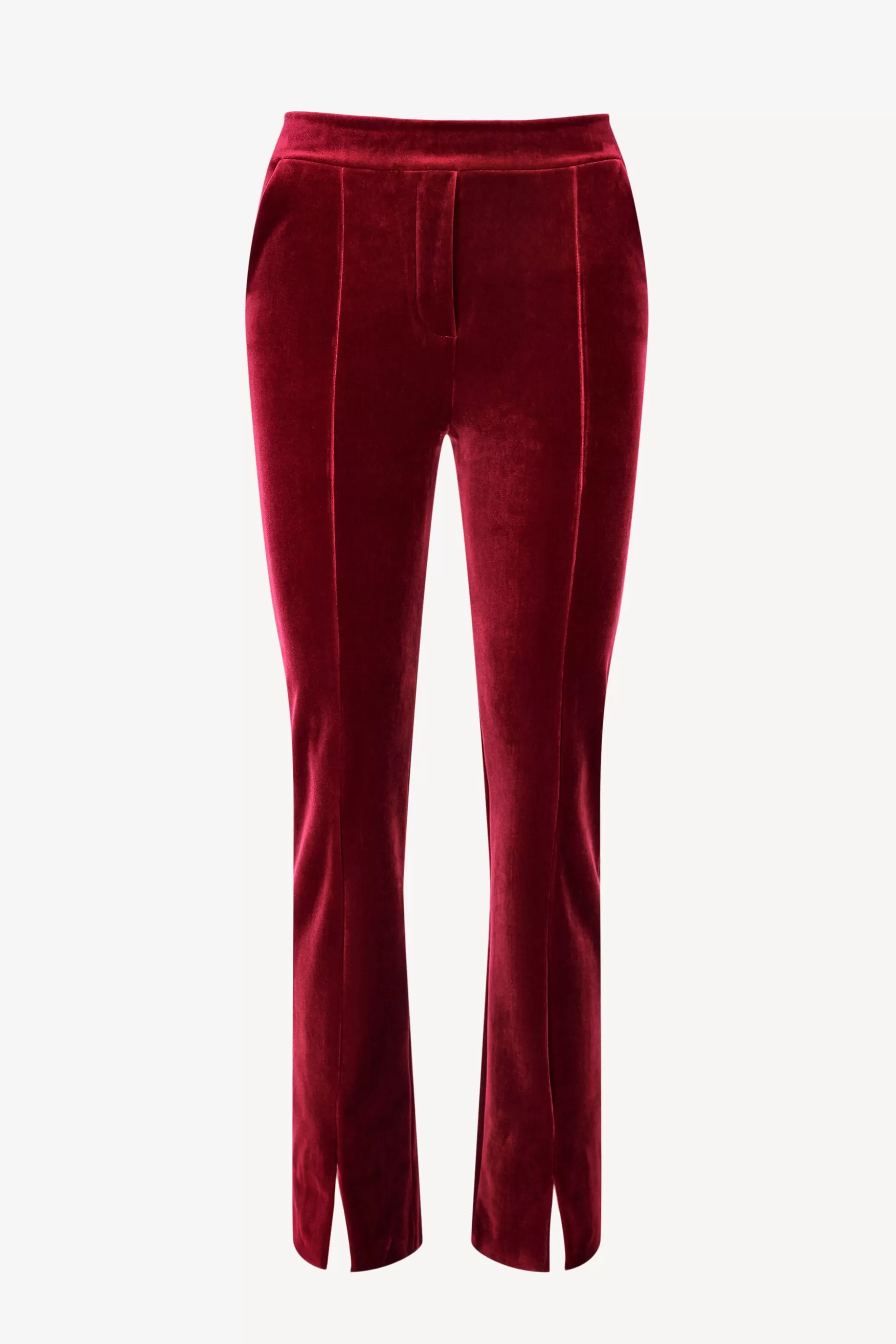 Chiara Boni Pantalons & Jumpsuits^Pantalon Vika Velvet En Garnet