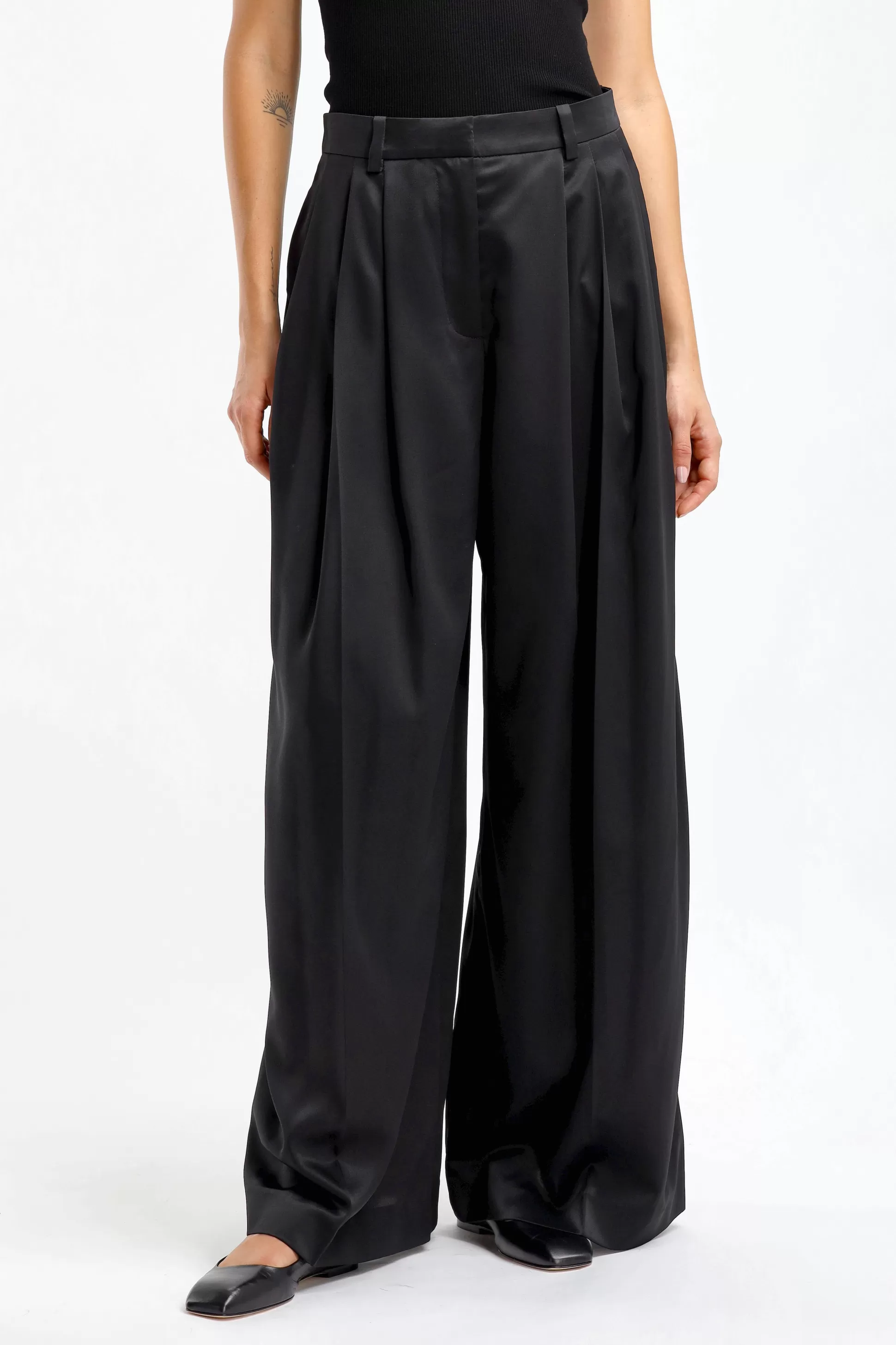 JW Anderson Pantalons & Jumpsuits^Pantalon Wide Leg En Noir