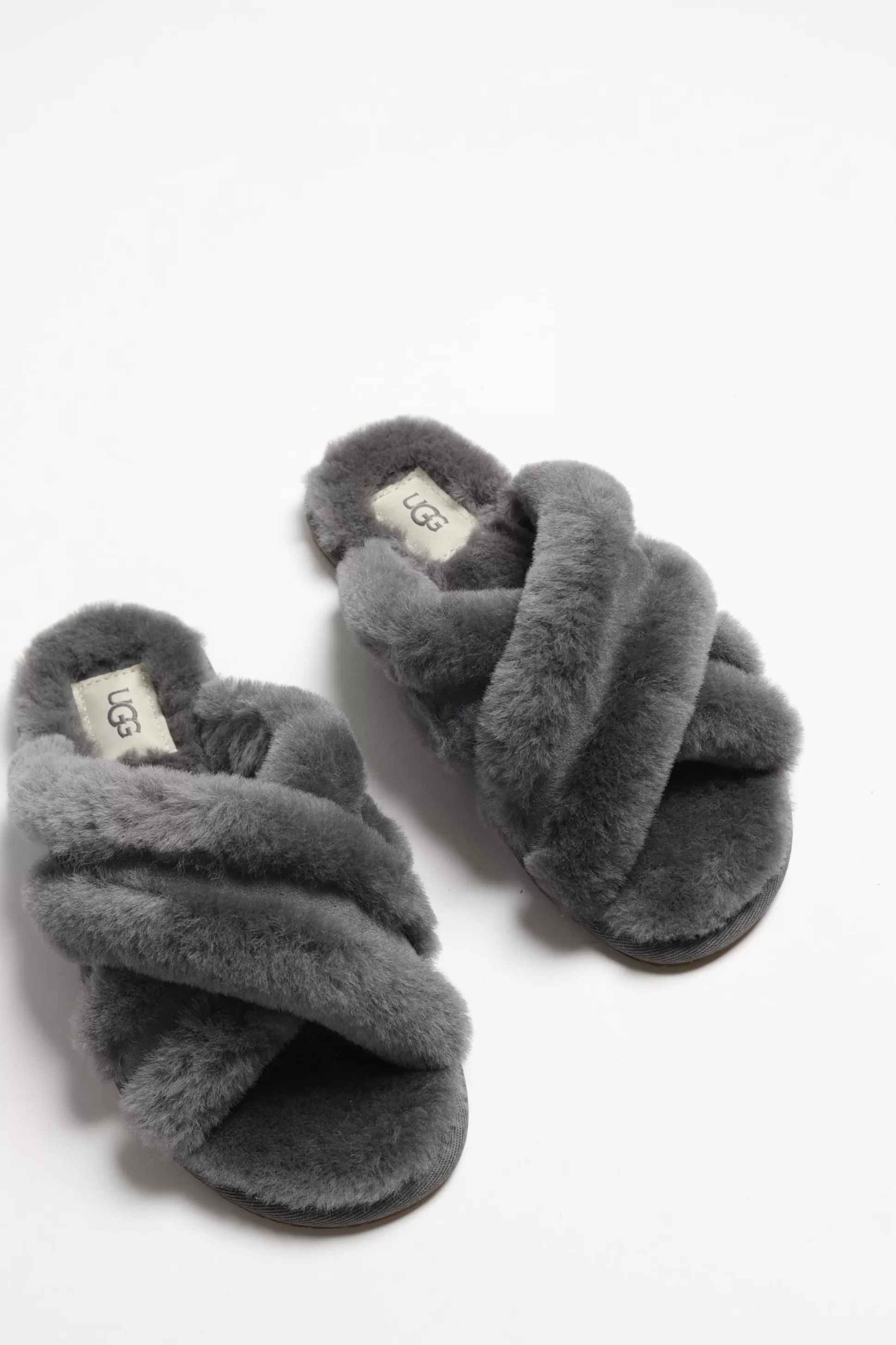 UGG Mocassins & Sandales^Pantoufles Scuffita En Charcoal