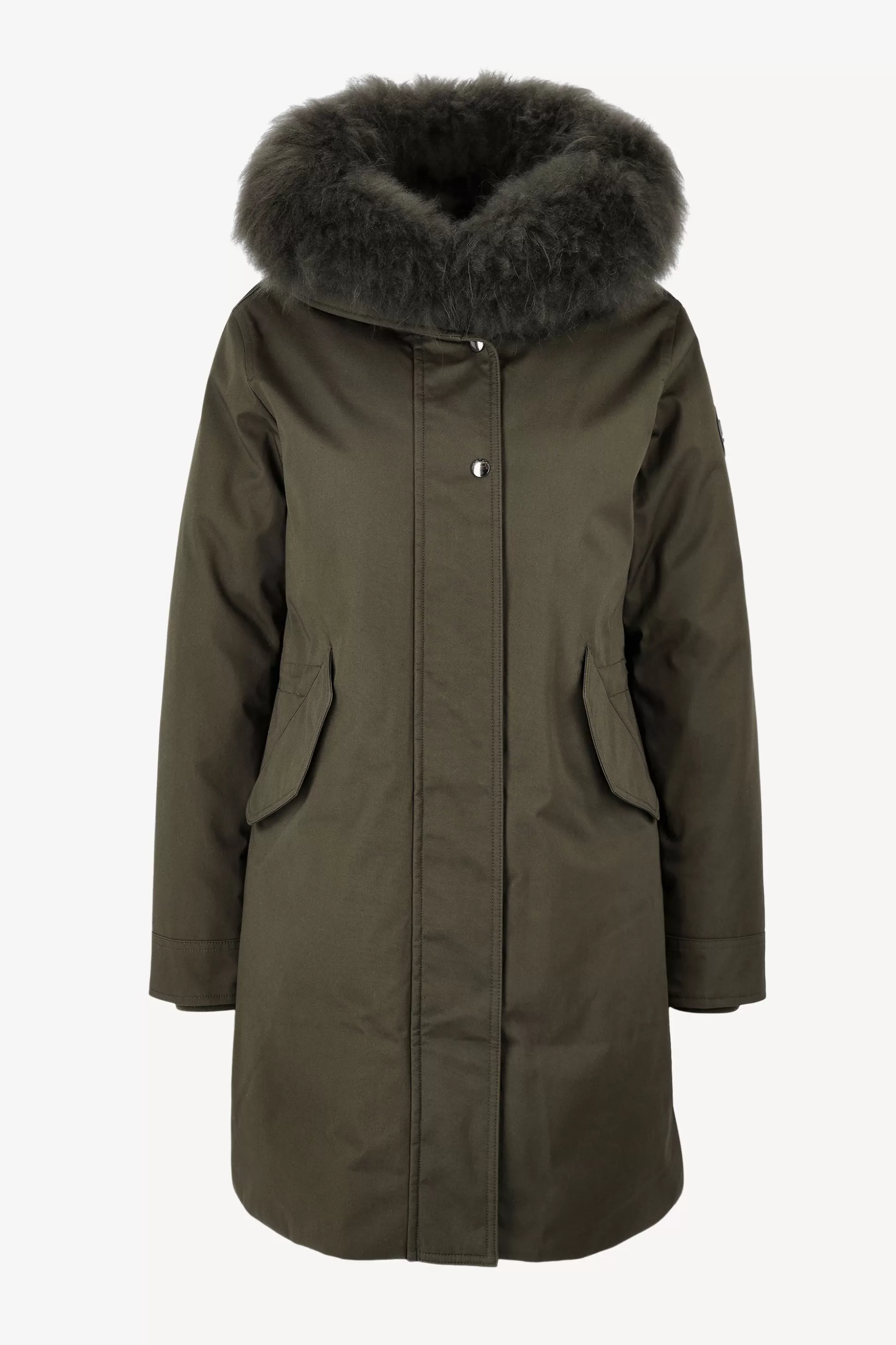 Woolrich Manteaux^Parka Military Vert Fonce