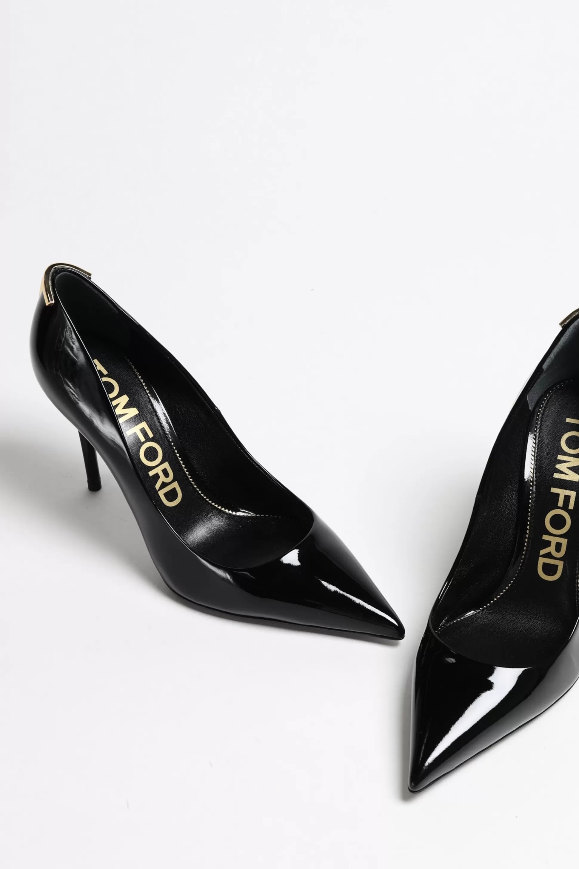 Tom Ford Talons^Pompes Iconic T En Noir/Noir