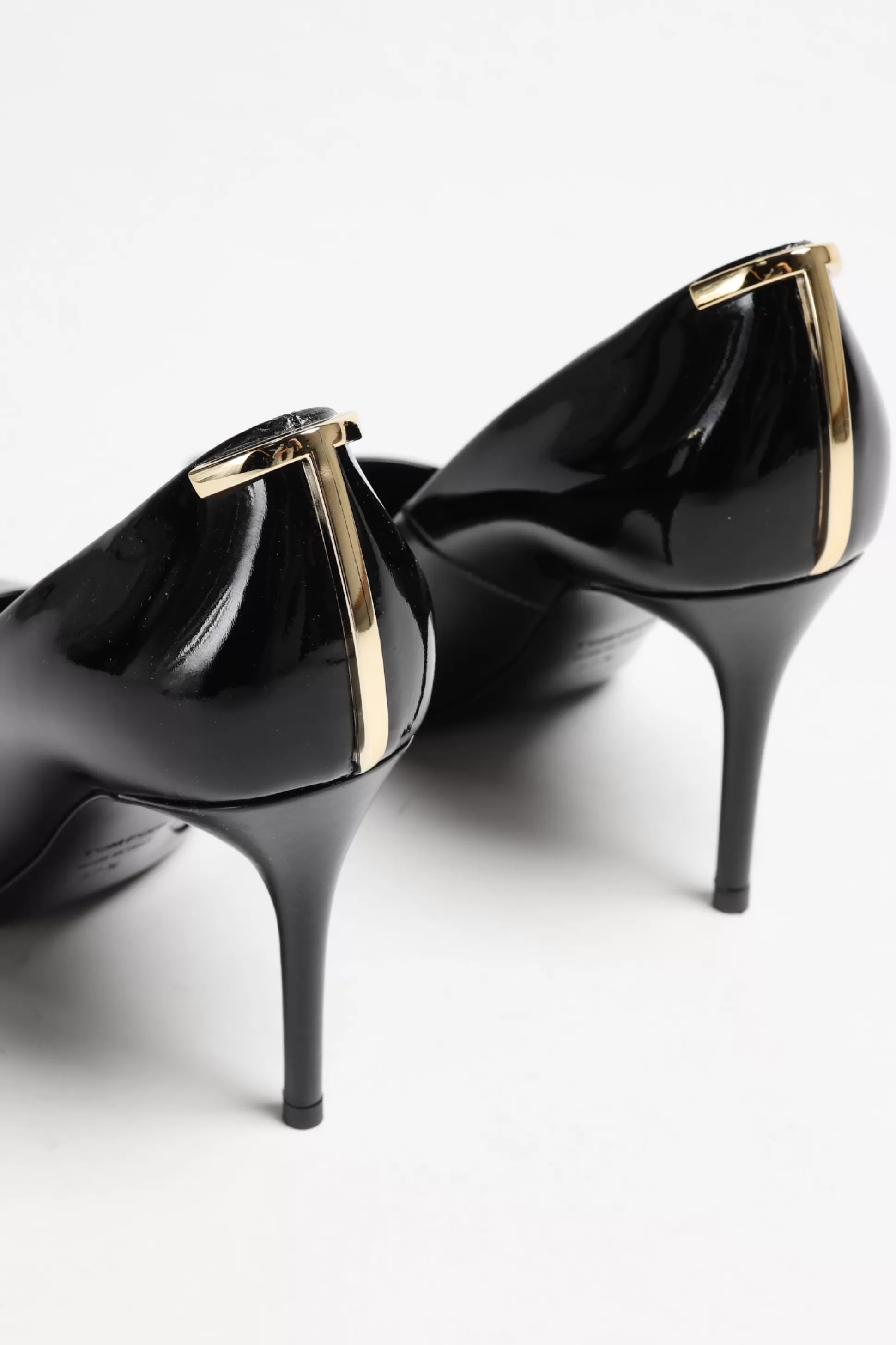 Tom Ford Talons^Pompes Iconic T En Noir/Noir