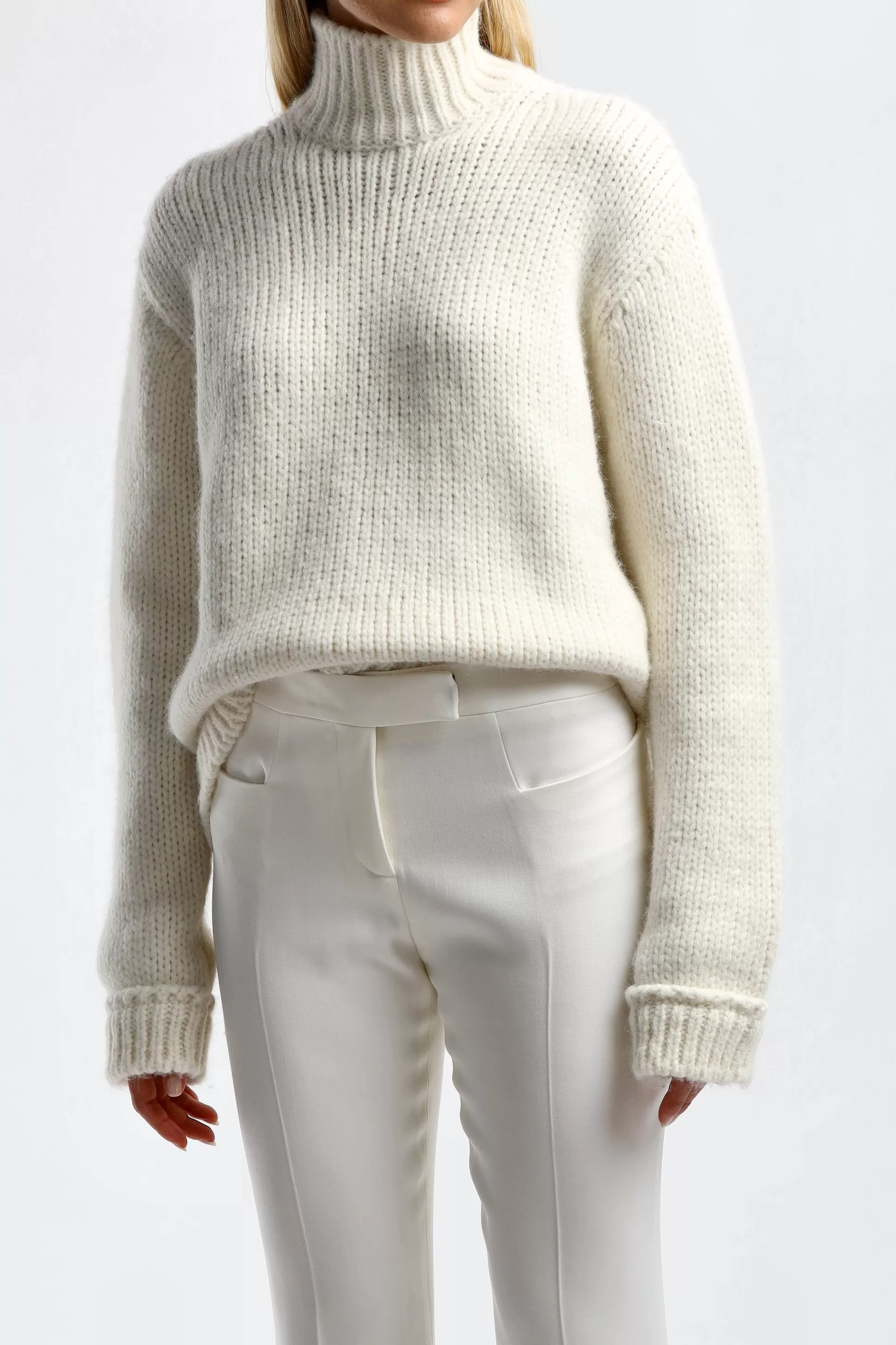 Tom Ford Pull-Over^Pull A Col Roule En Chalk