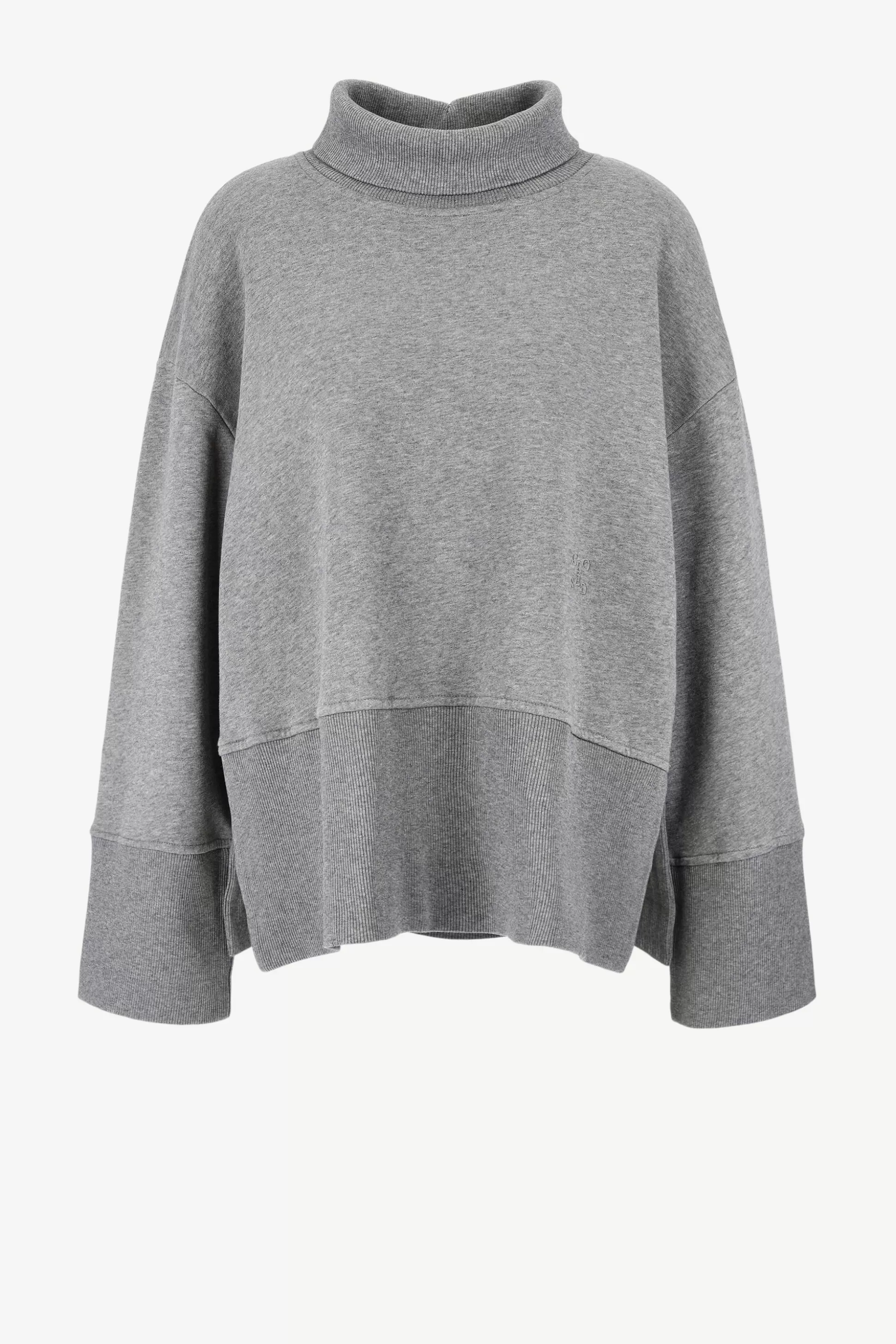 Closed Pull-Over^Pull A Col Roule En Grey Heather