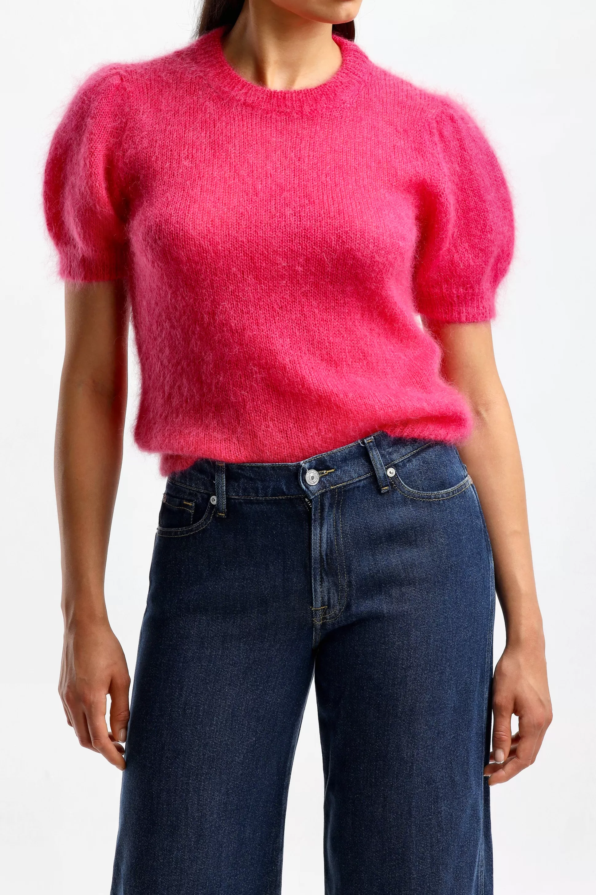 P.A.R.O.S.H. Pull-Over^Pull A Manches Courtes Luce En Fuchsia